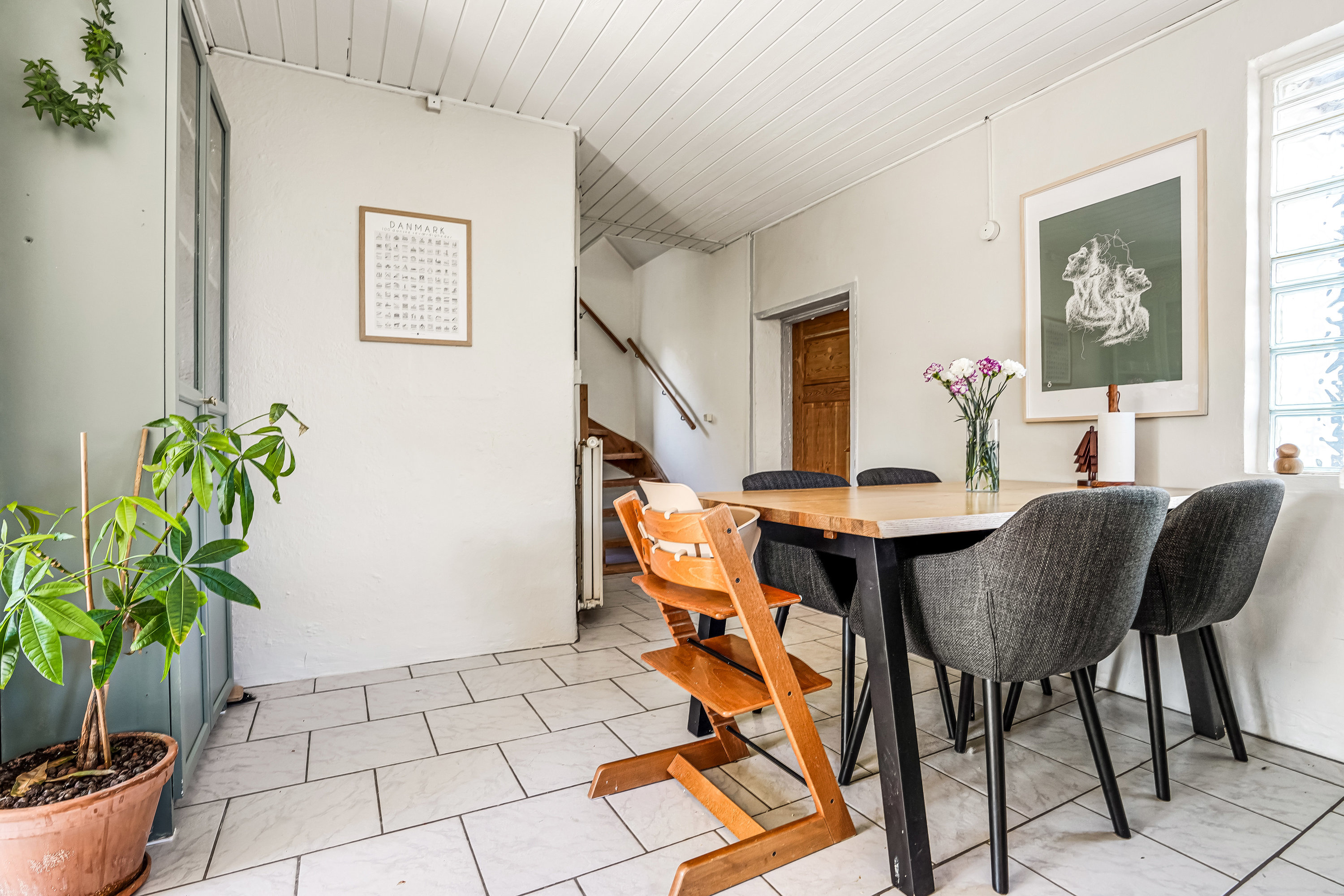 Fremhævet stue billede i fuldskærmstilstand. Billede af Vejlevej 31, 7300 Jelling