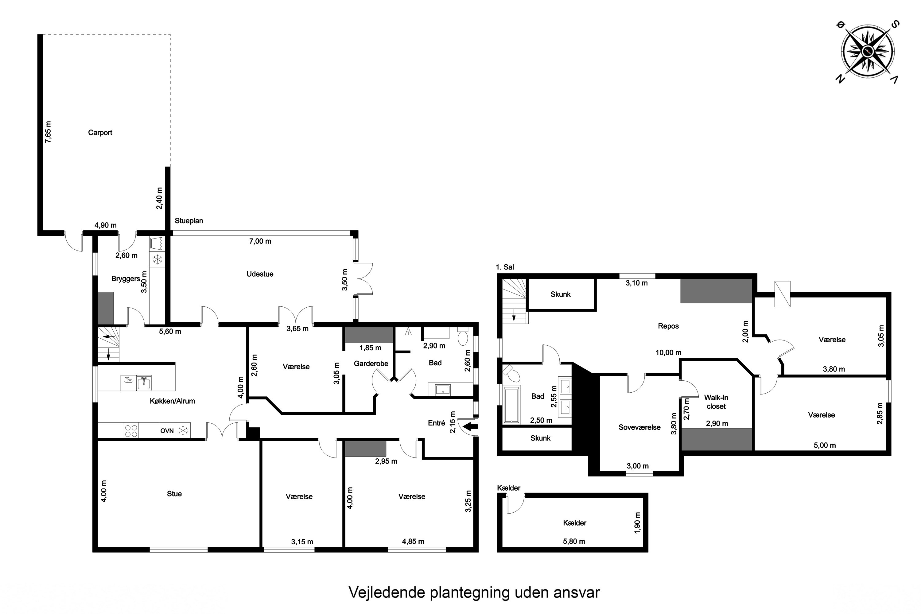 Plantegninger billede af Bredgade 40, 7160 Tørring