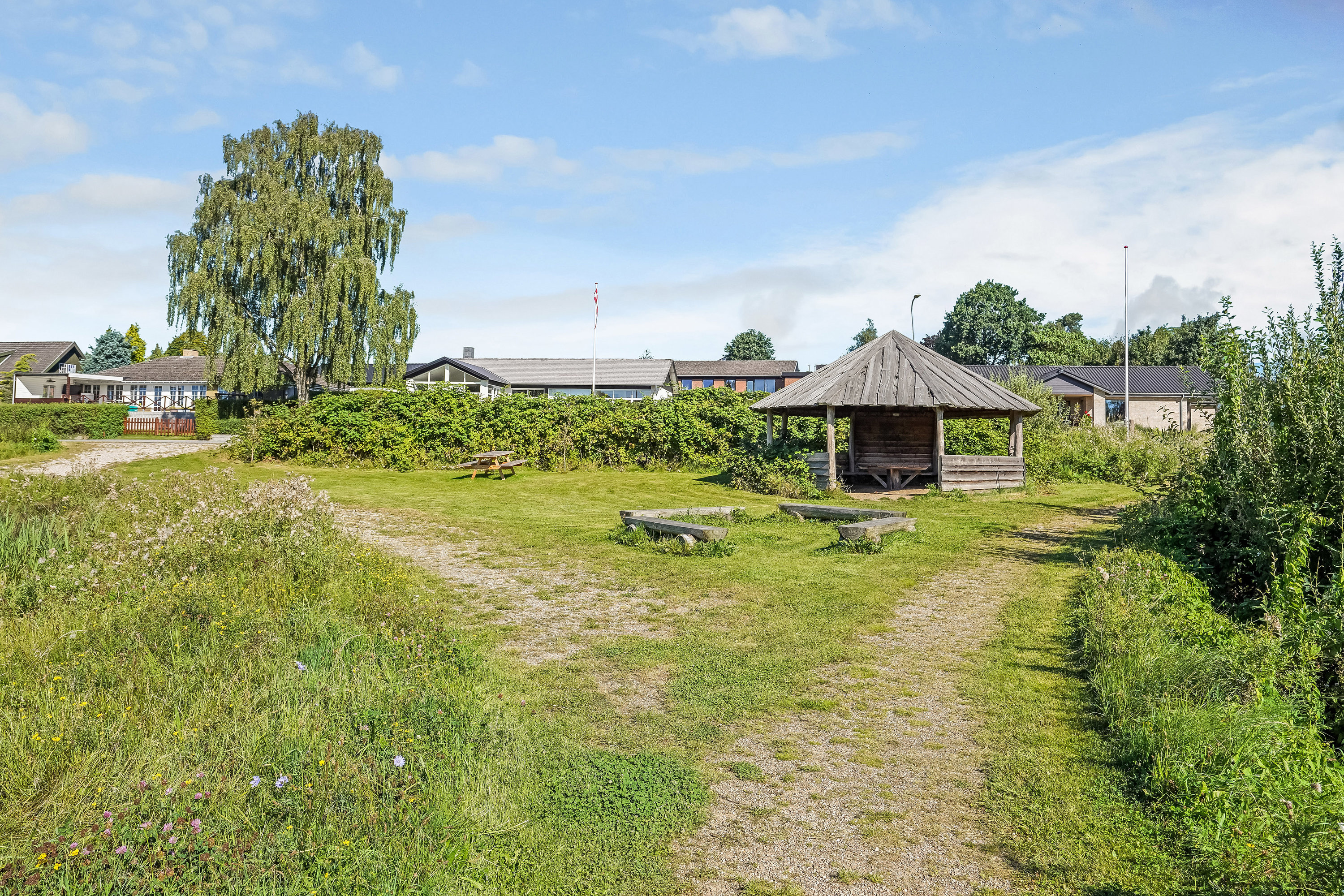 Fremhævet have billede i fuldskærmstilstand. Billede af Bystævnevej 19, 5690 Tommerup