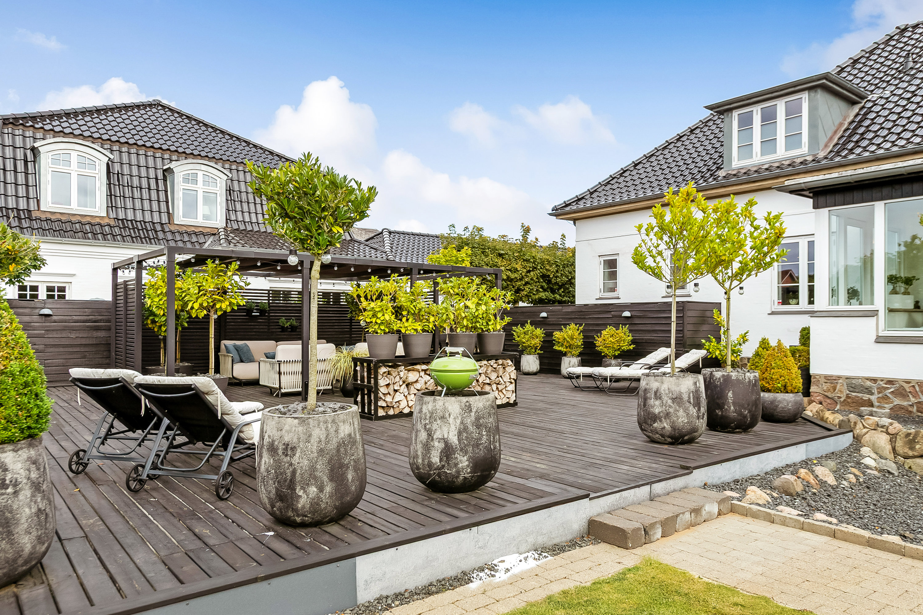 Miniaturebillede 2: terrasse. Billede af Østergade 44, 6580 Vamdrup