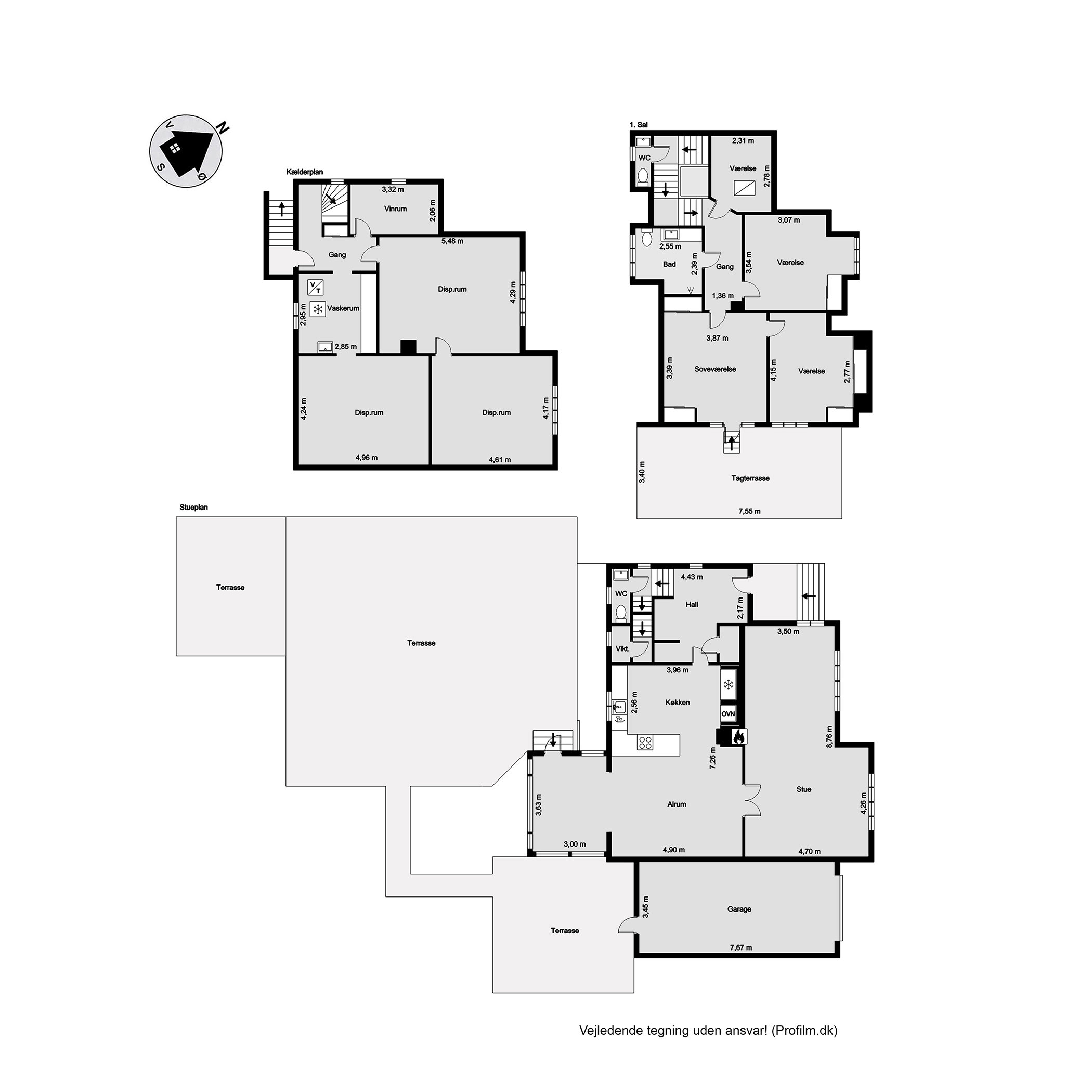 Plantegninger billede af Østergade 44, 6580 Vamdrup