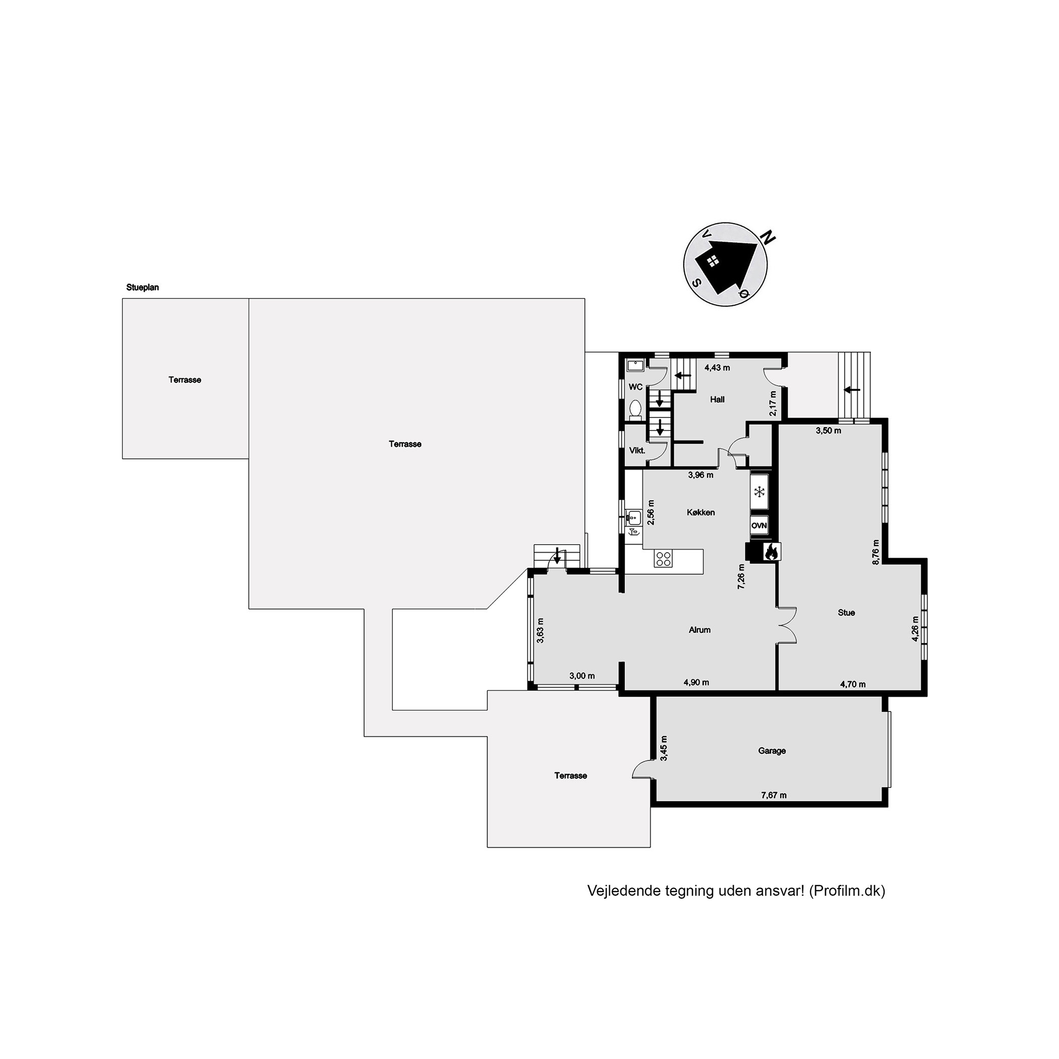 Plantegninger billede af Østergade 44, 6580 Vamdrup