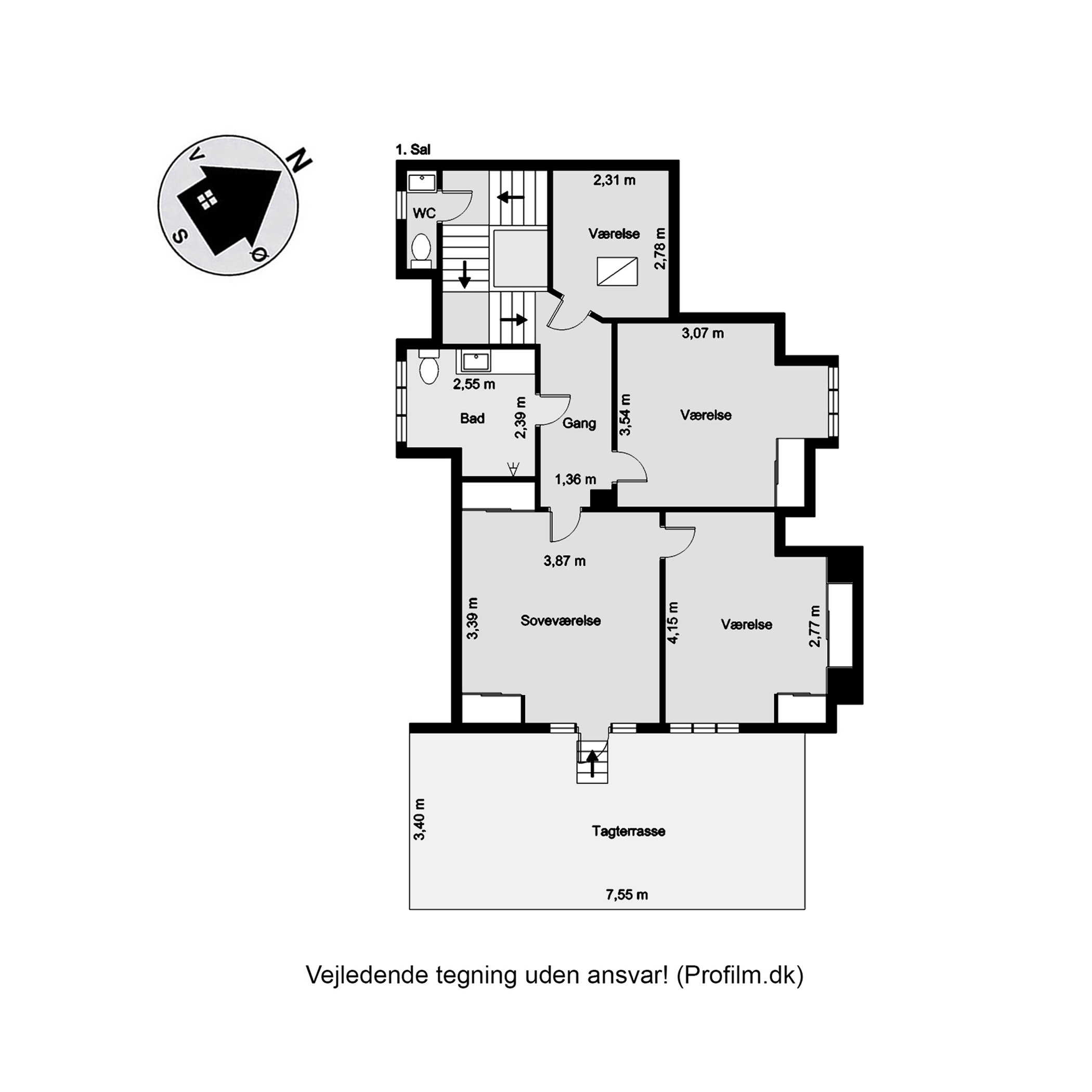 Plantegninger billede af Østergade 44, 6580 Vamdrup