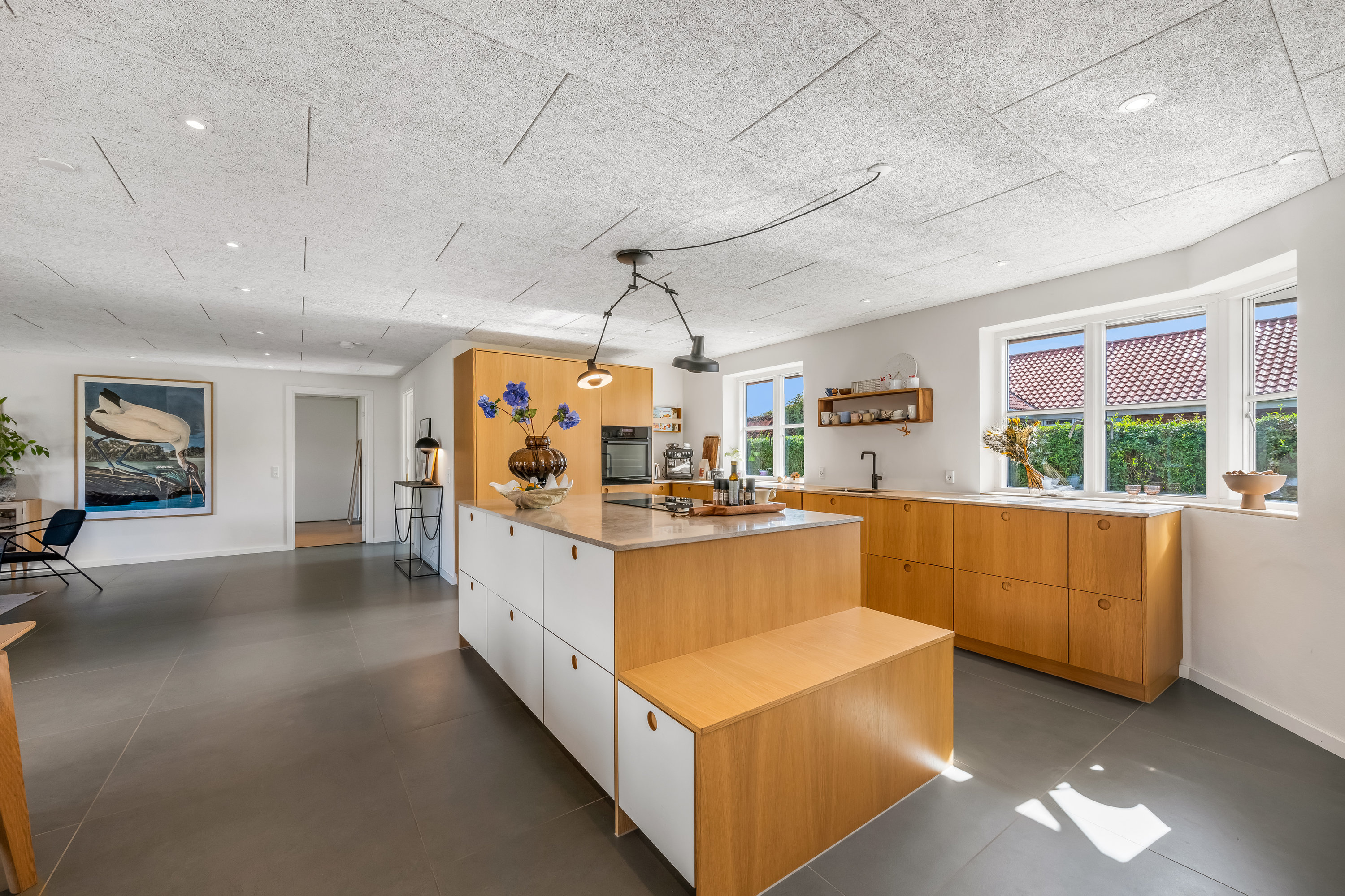 Fremhævet køkken billede i fuldskærmstilstand. Billede af Højvangen 8, 6950 Ringkøbing