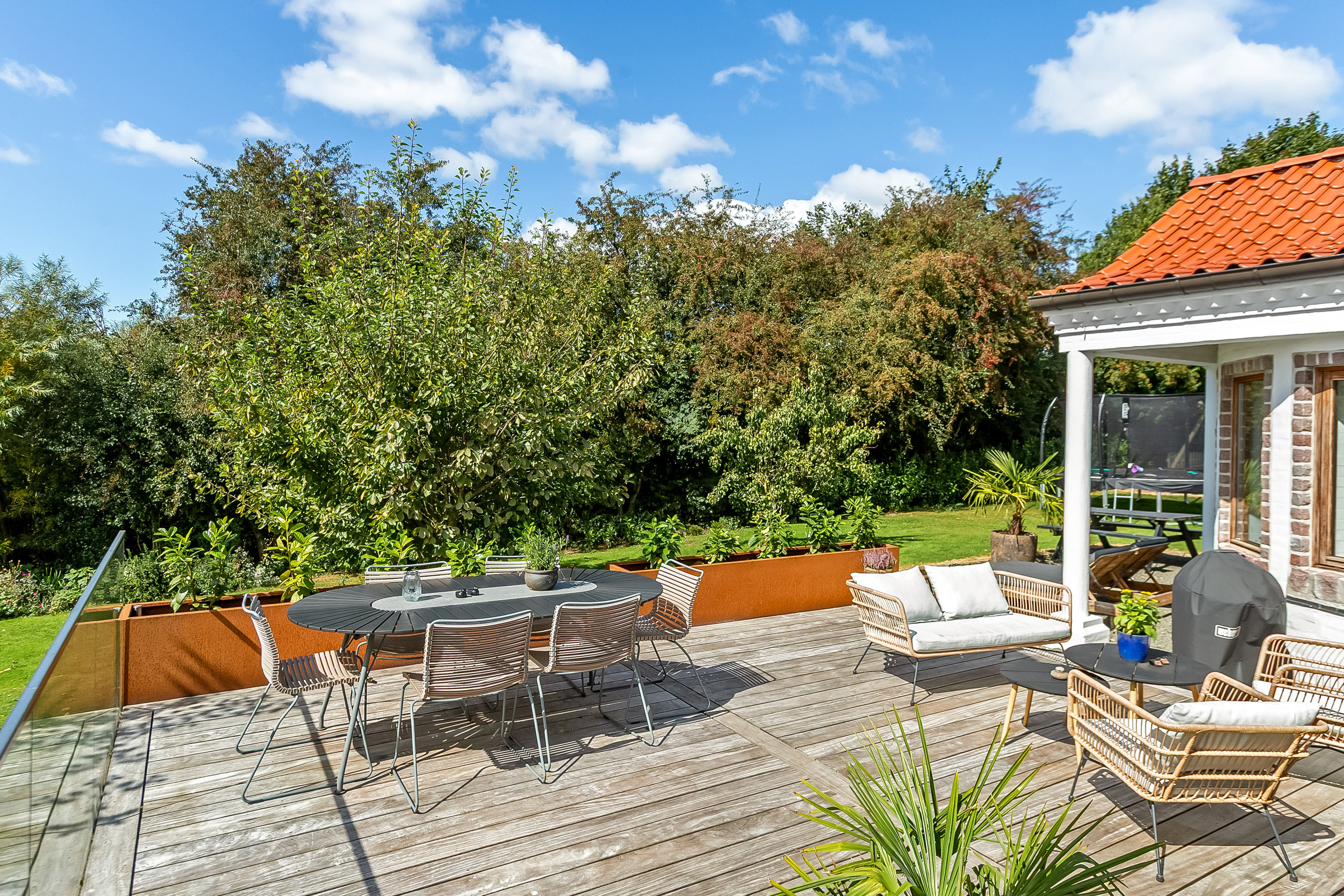 Fremhævet terrasse billede i fuldskærmstilstand. Billede af Alexandersvej 12, 6640 Lunderskov