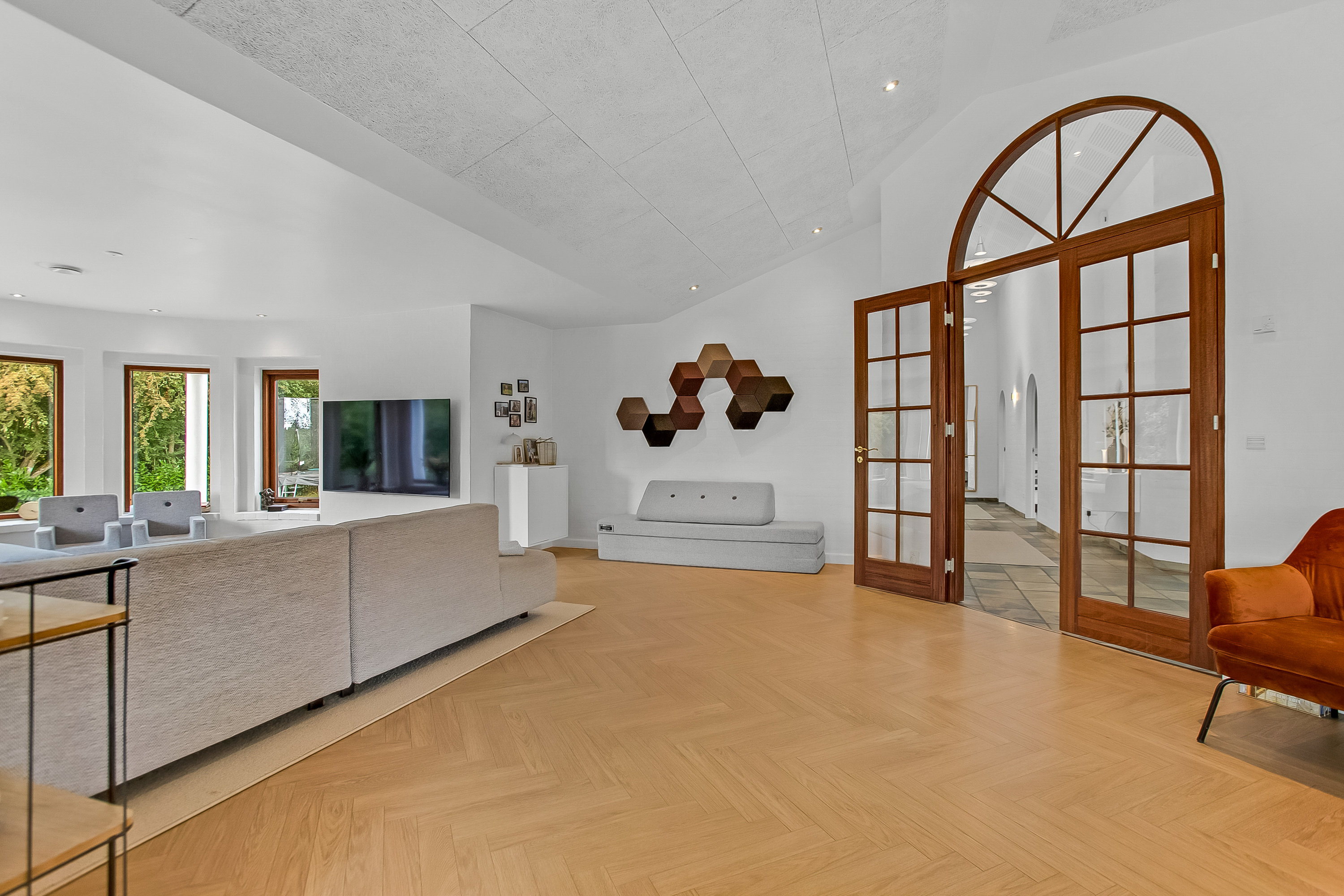 Fremhævet stue billede i fuldskærmstilstand. Billede af Alexandersvej 12, 6640 Lunderskov