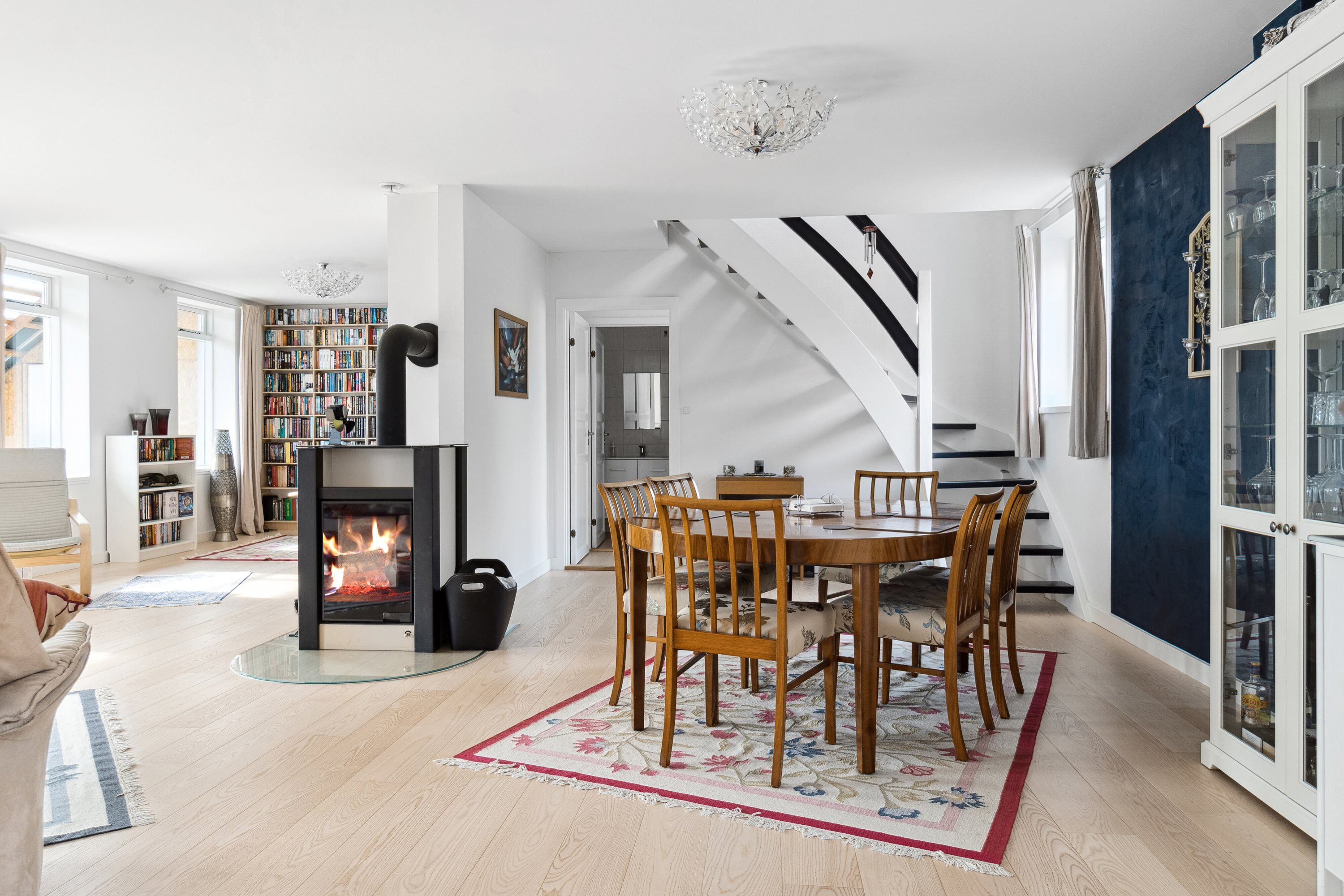 Fremhævet spisestue billede i fuldskærmstilstand. Billede af Bakkendrupvej 8, Bakkendrup, 4281 Gørlev