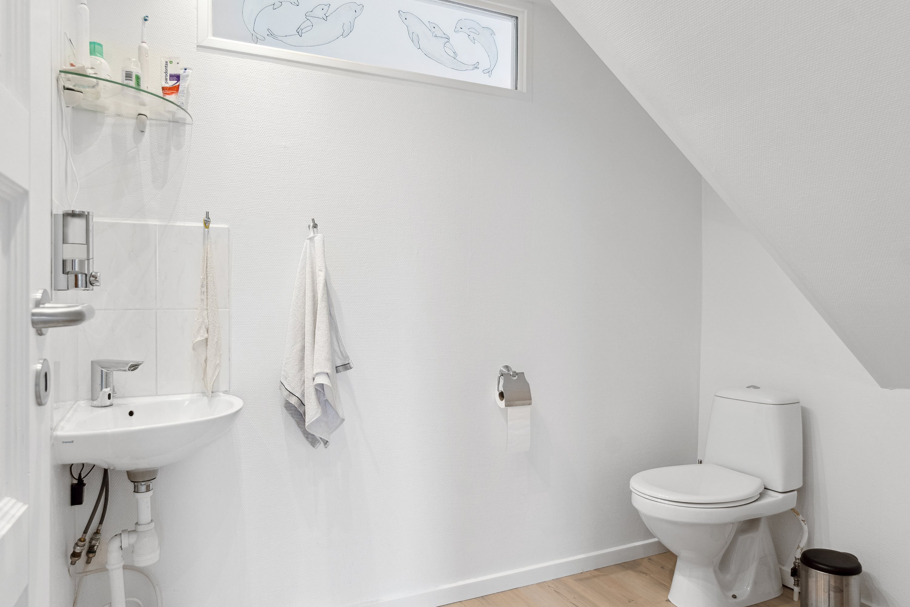 Fremhævet badeværelse billede i fuldskærmstilstand. Billede af Bakkendrupvej 8, Bakkendrup, 4281 Gørlev