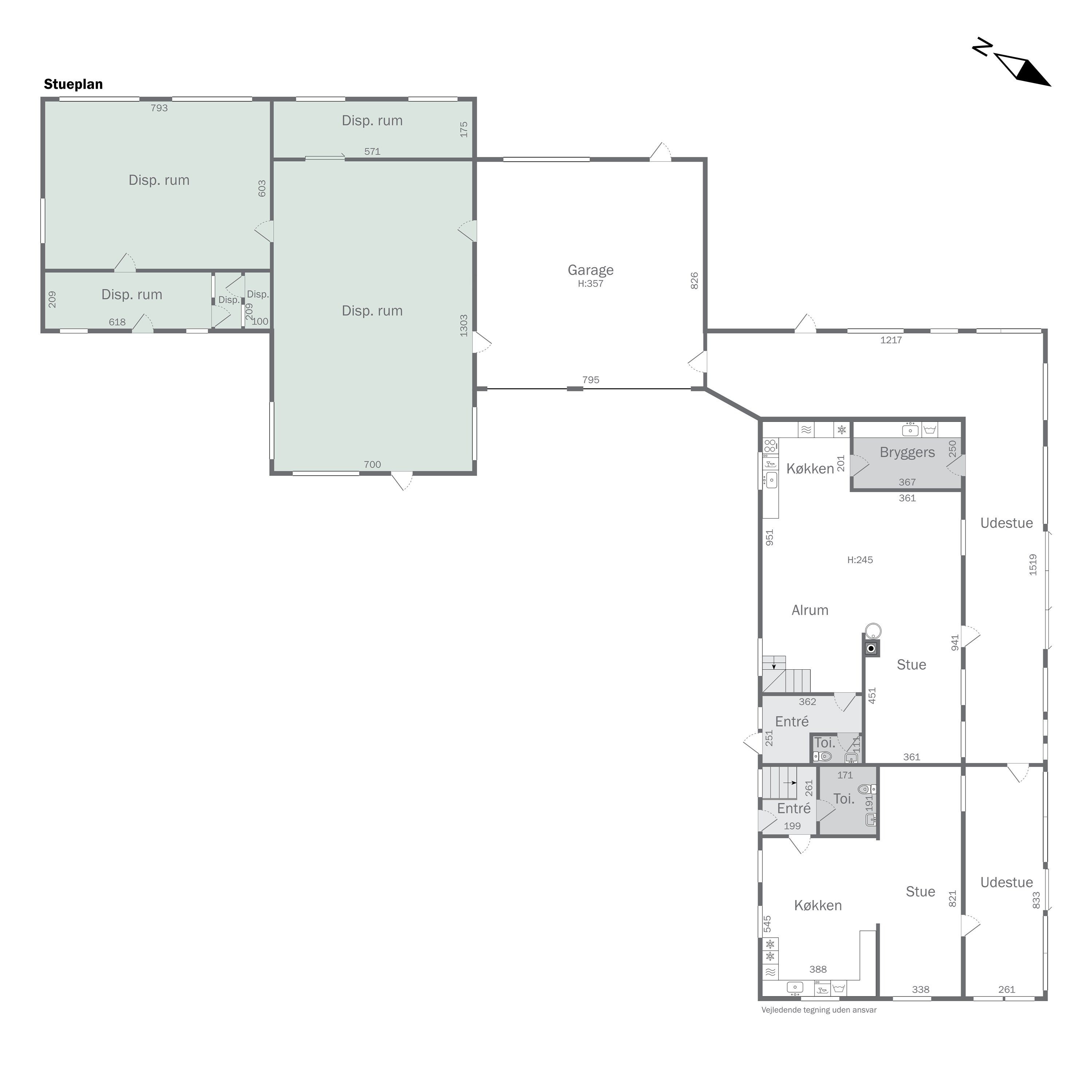 Plantegninger billede af Bakkendrupvej 8, Bakkendrup, 4281 Gørlev