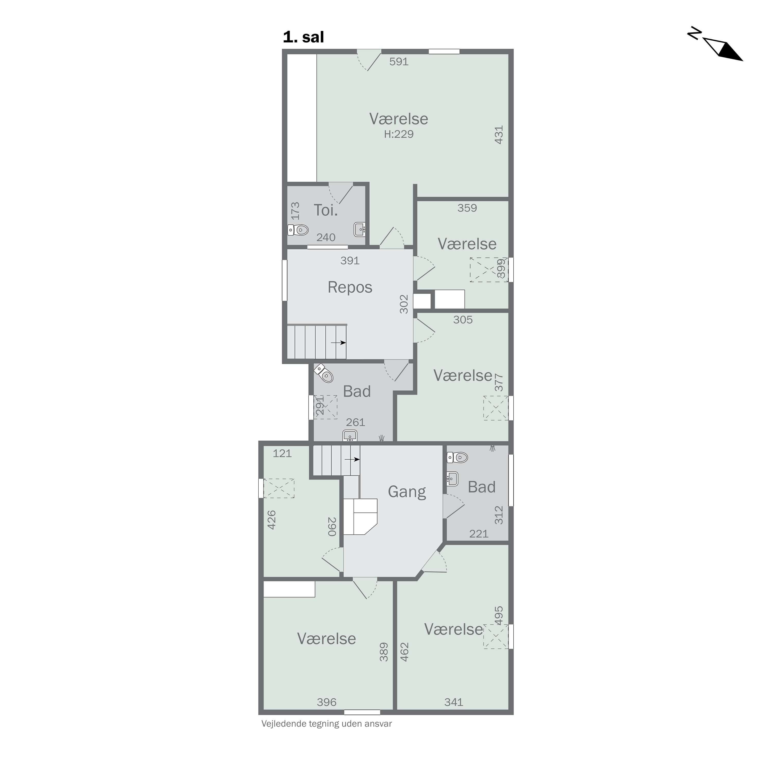 Plantegninger billede af Bakkendrupvej 8, Bakkendrup, 4281 Gørlev