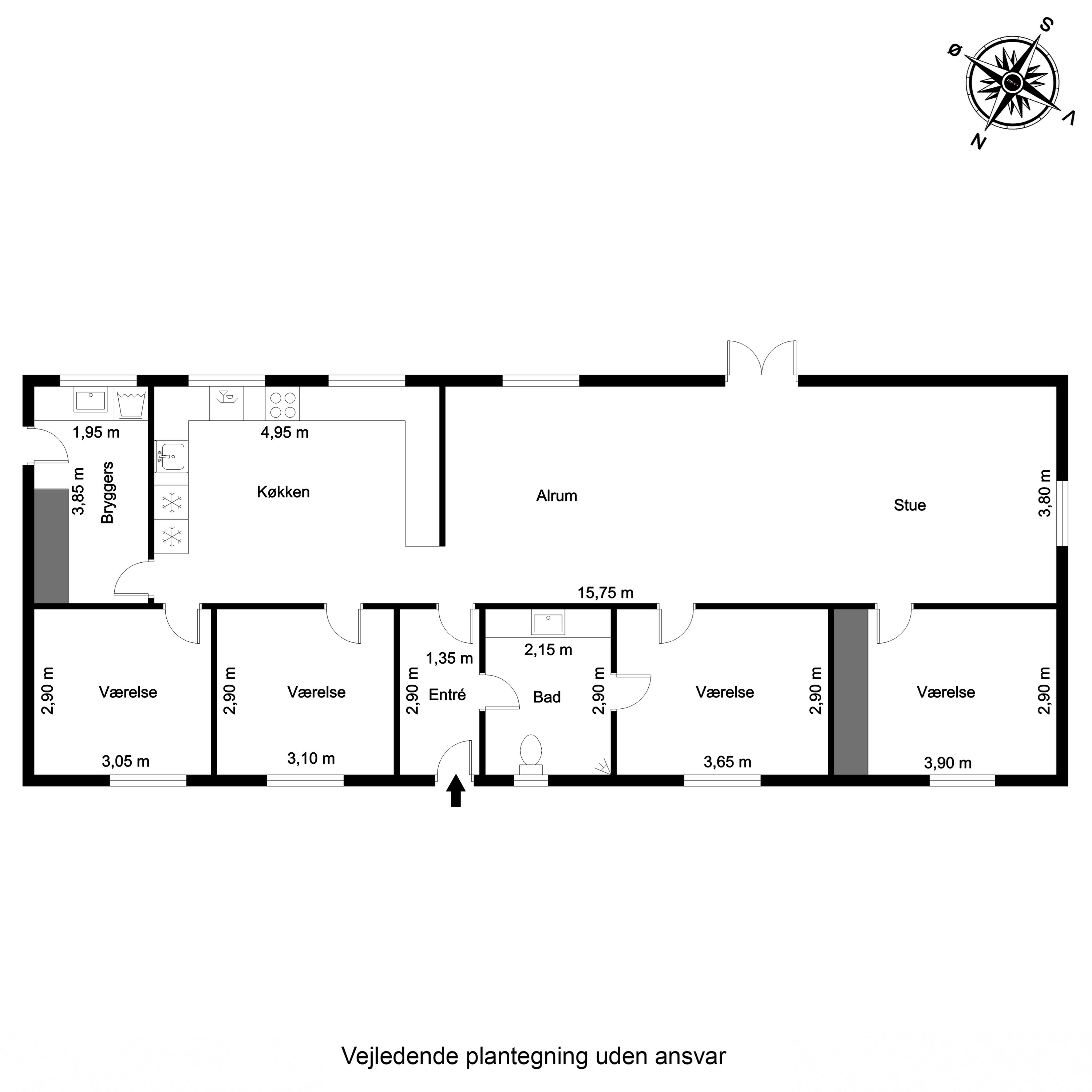 Plantegninger billede af Lyøvænget 16, 5500 Middelfart
