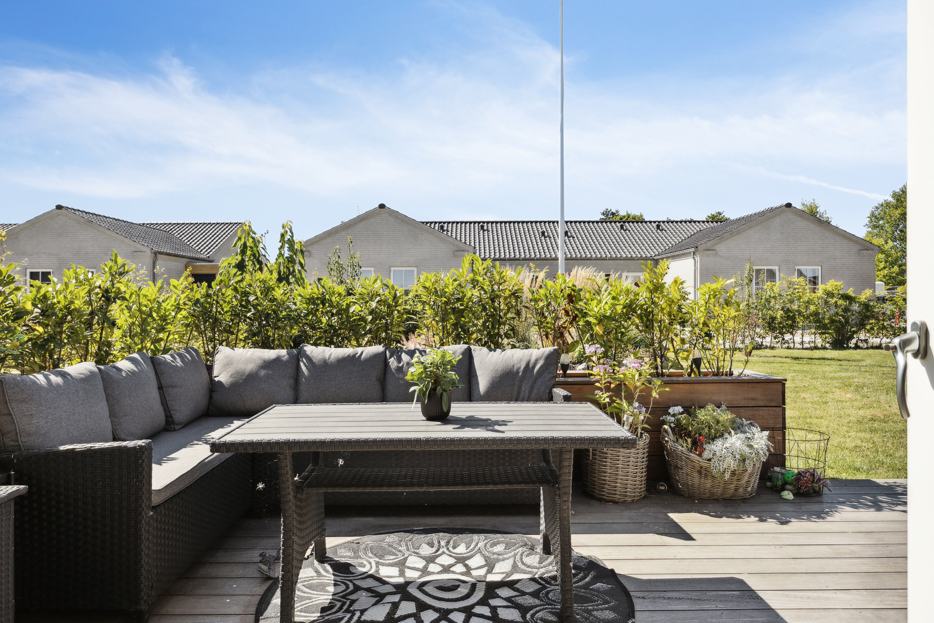 Fremhævet terrasse billede i fuldskærmstilstand. Billede af Marens Minde Vej 32, Strøby Egede, 4600 Køge