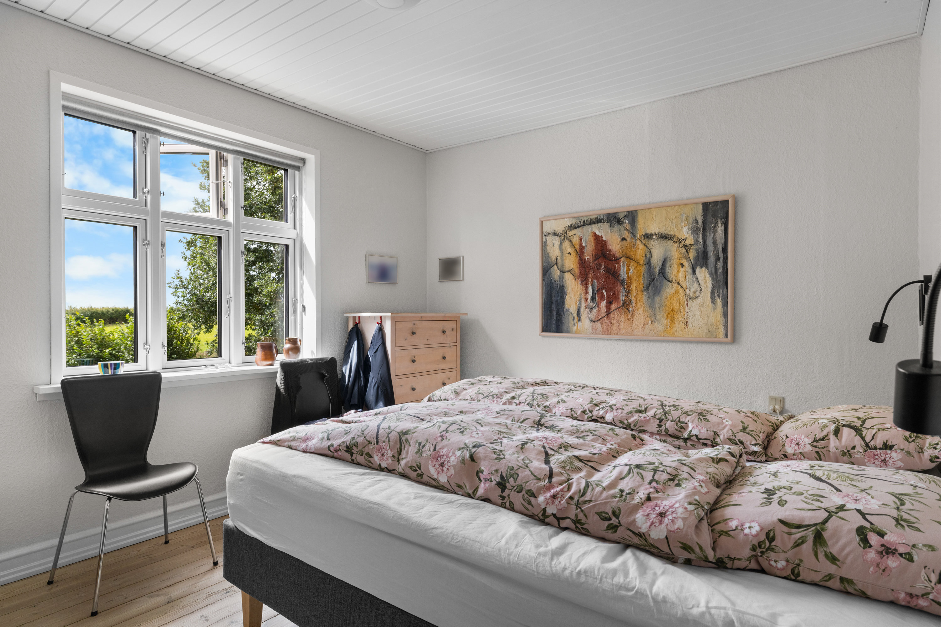 Fremhævet soveværelse billede i fuldskærmstilstand. Billede af Strandvejen 38, Vester Åby, 5600 Faaborg