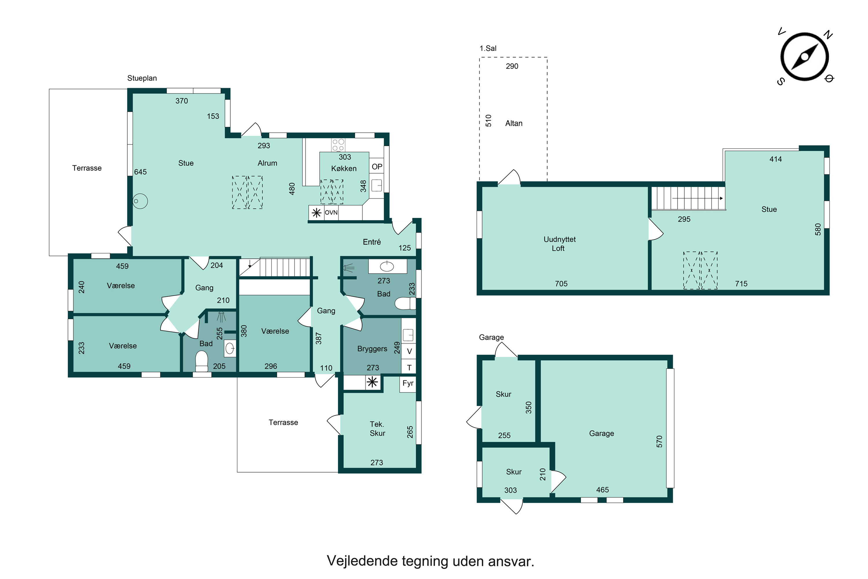 Plantegninger billede af Søvejen 23C, Vestbirk, 8752 Østbirk