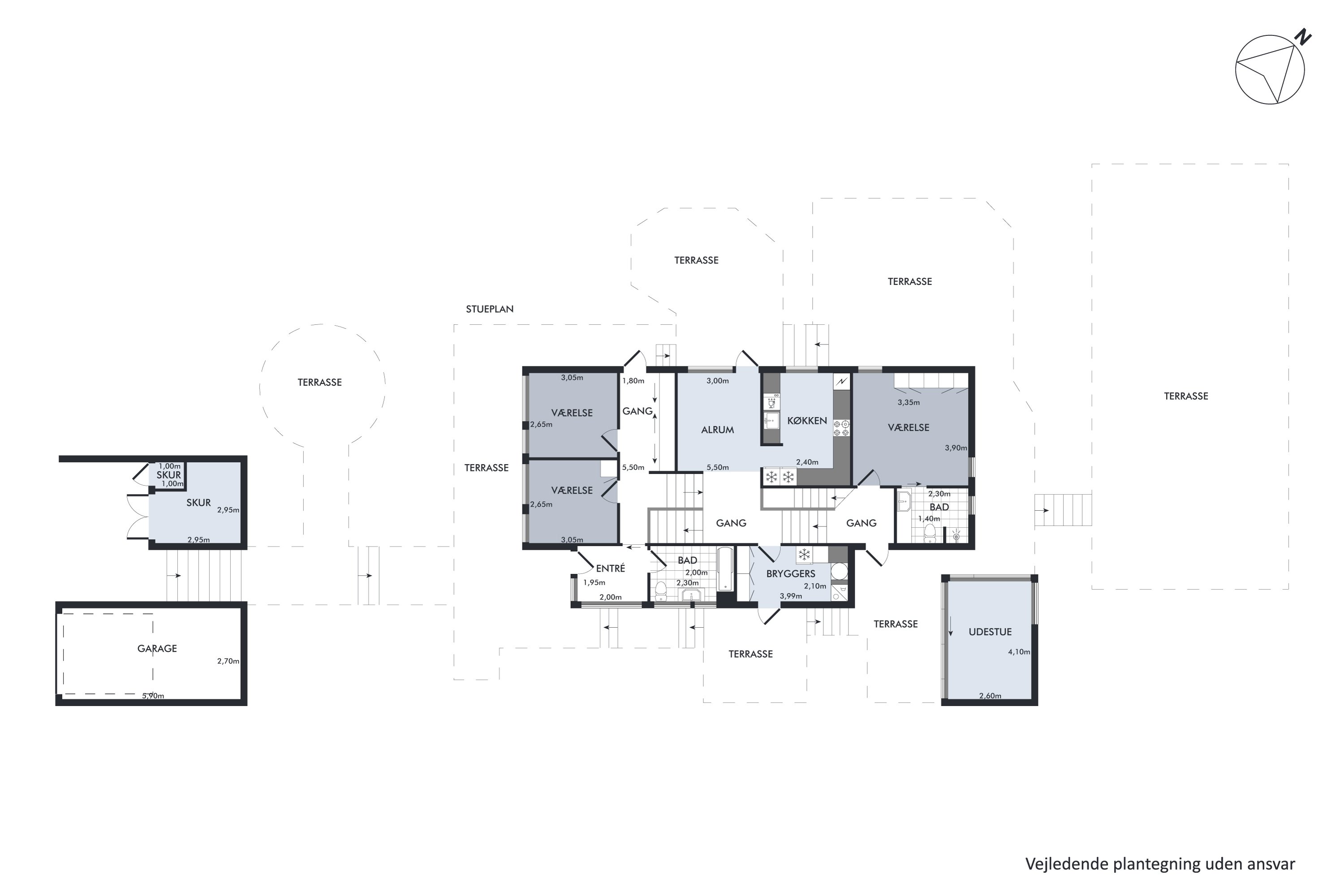 Plantegninger billede af Drejervej 22, 8920 Randers NV
