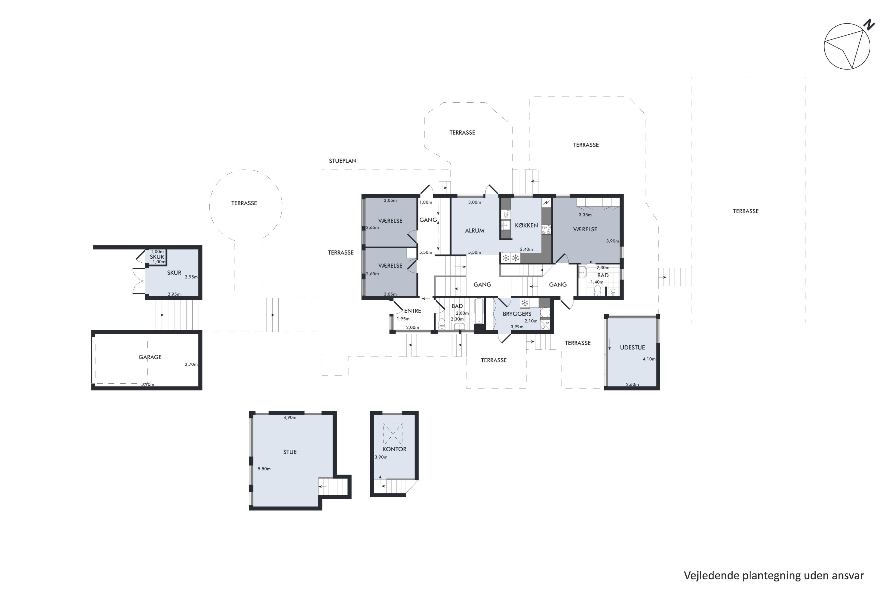 Plantegninger billede af Drejervej 22, 8920 Randers NV
