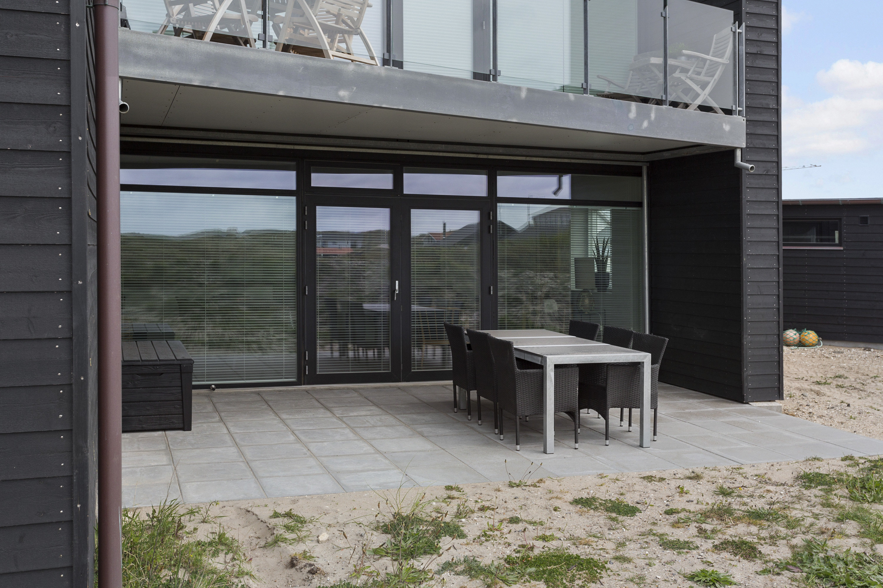 Fremhævet terrasse billede i fuldskærmstilstand. Billede af Havstokken 32A, Vorupør, 7700 Thisted