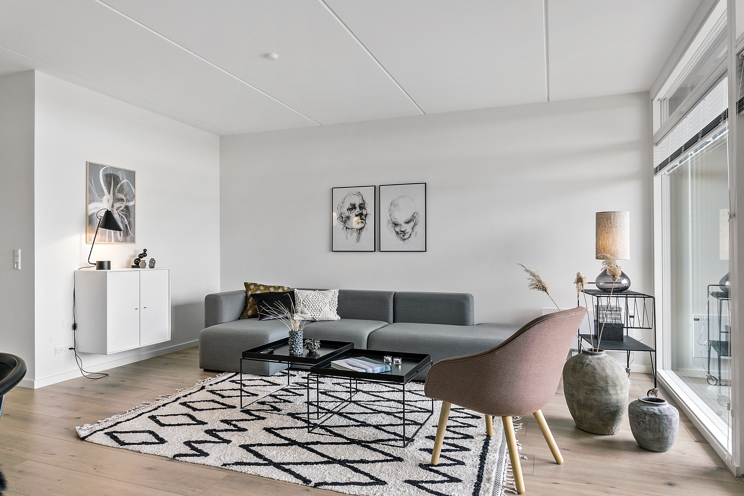 Fremhævet opholdsrum billede i fuldskærmstilstand. Billede af Havstokken 30A, Vorupør, 7700 Thisted