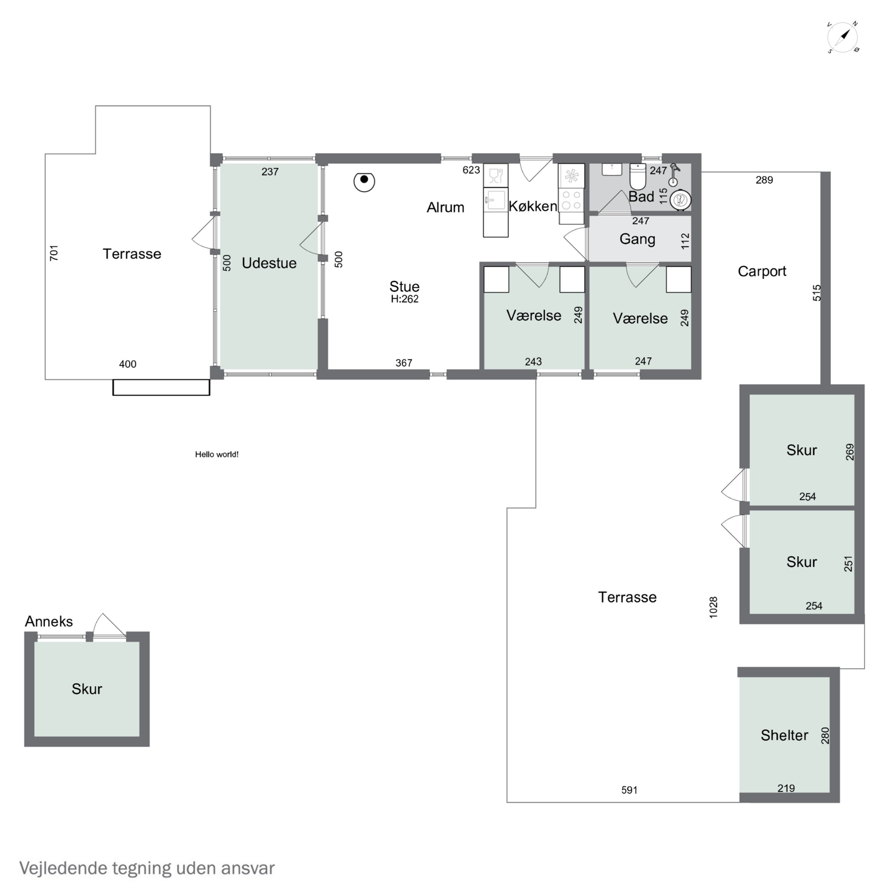 Plantegninger billede af Lærkevej 7, Reersø Str, 4281 Gørlev