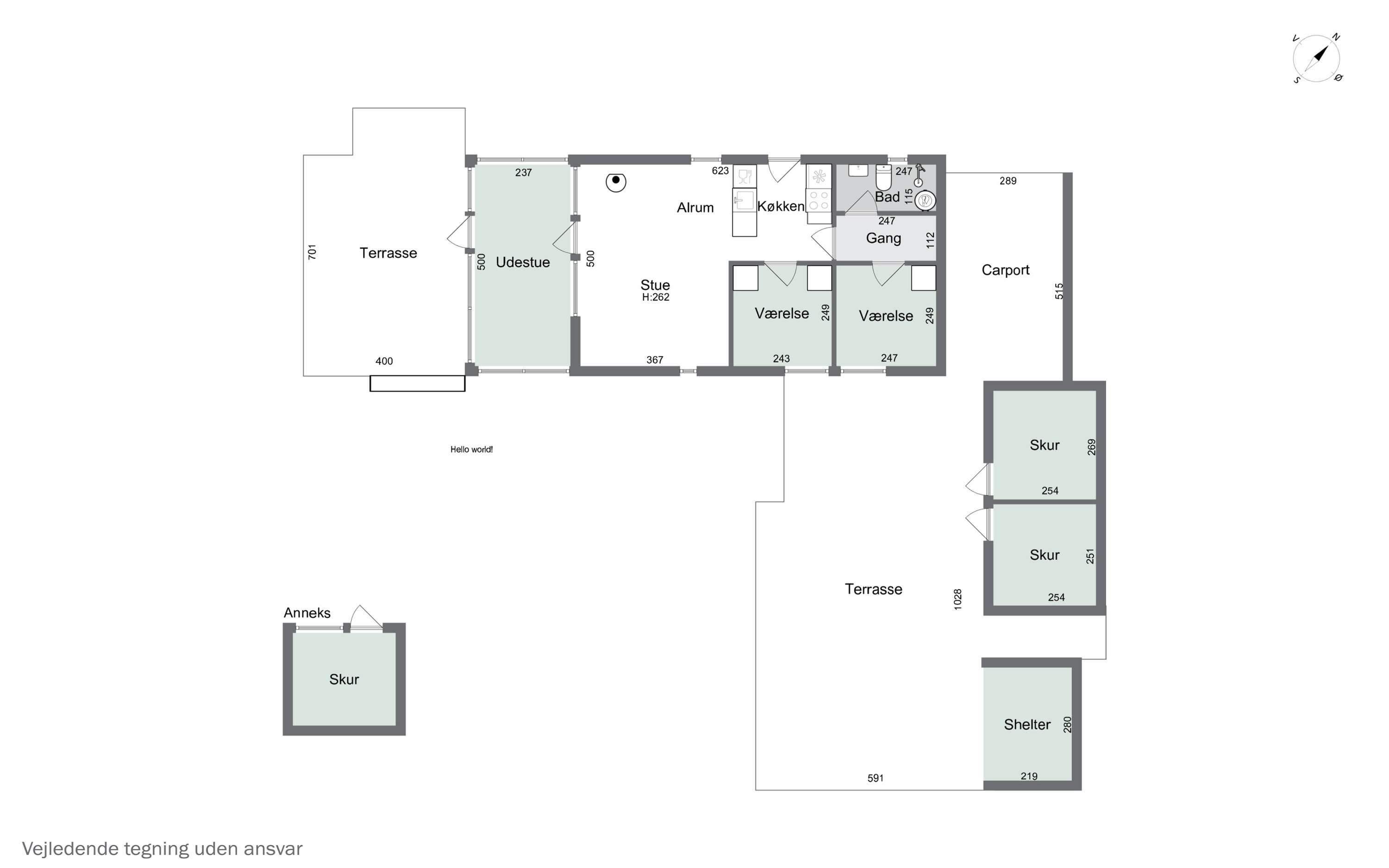 Plantegninger billede af Lærkevej 7, Reersø Str, 4281 Gørlev