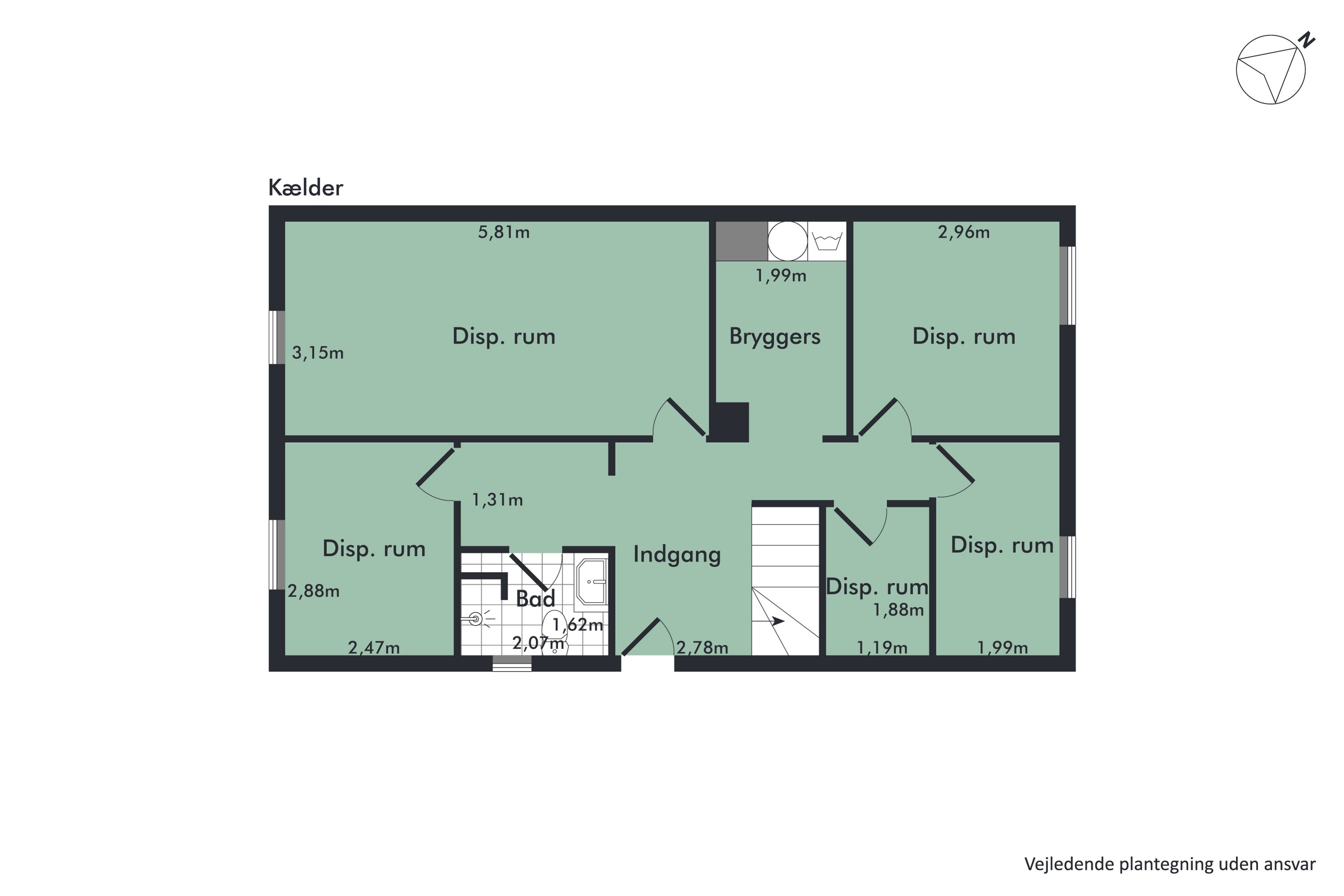 Plantegninger billede af Birkebakken 4, Glyngøre, 7870 Roslev