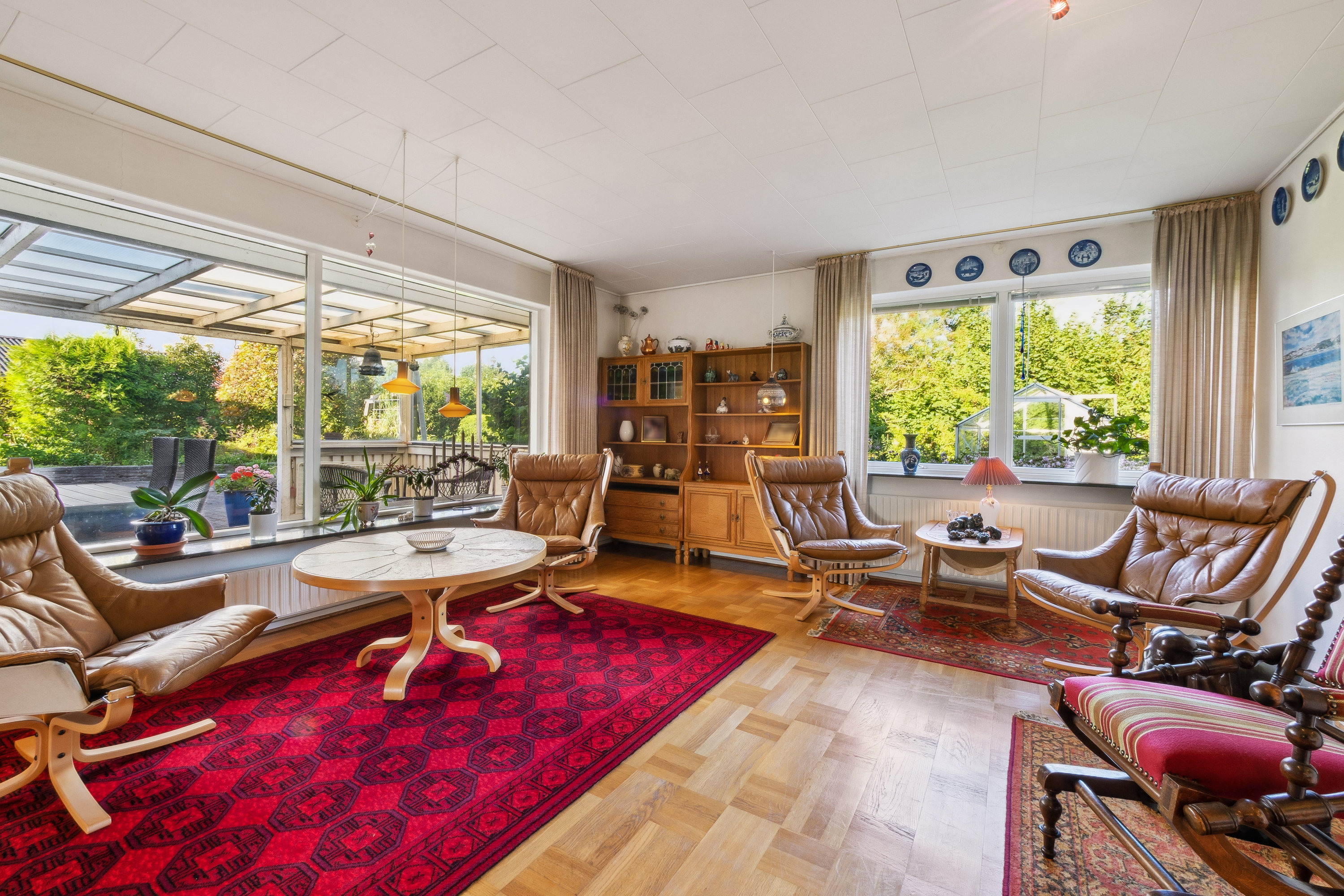 Fremhævet stue billede i fuldskærmstilstand. Billede af Bøgevænget 19, 7800 Skive