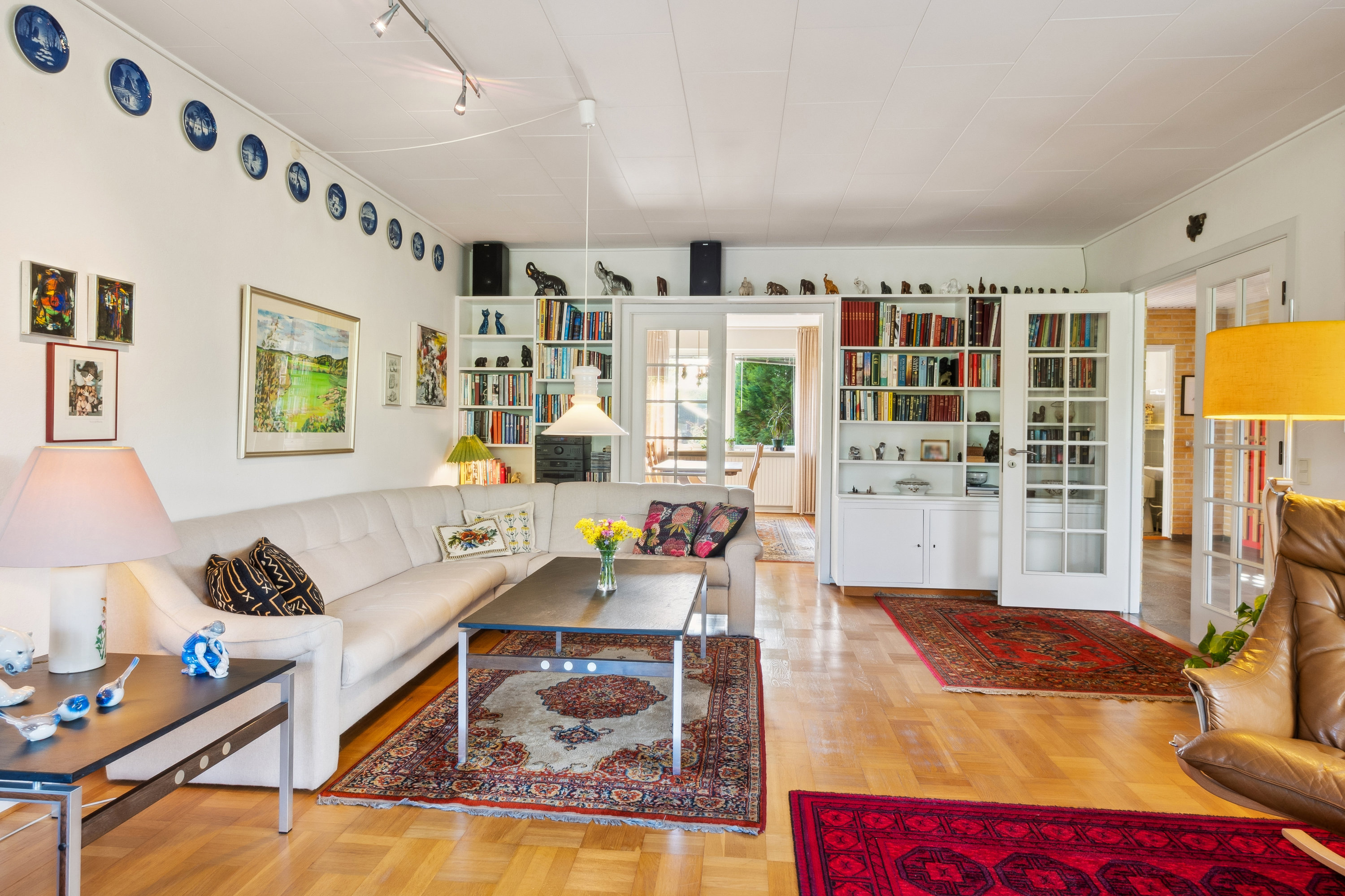 Fremhævet stue billede i fuldskærmstilstand. Billede af Bøgevænget 19, 7800 Skive