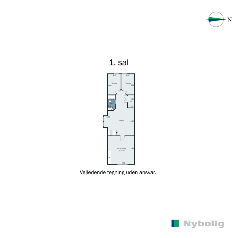 Plantegninger billede af Læborg Kirkevej 22, Nyby, 6600 Vejen