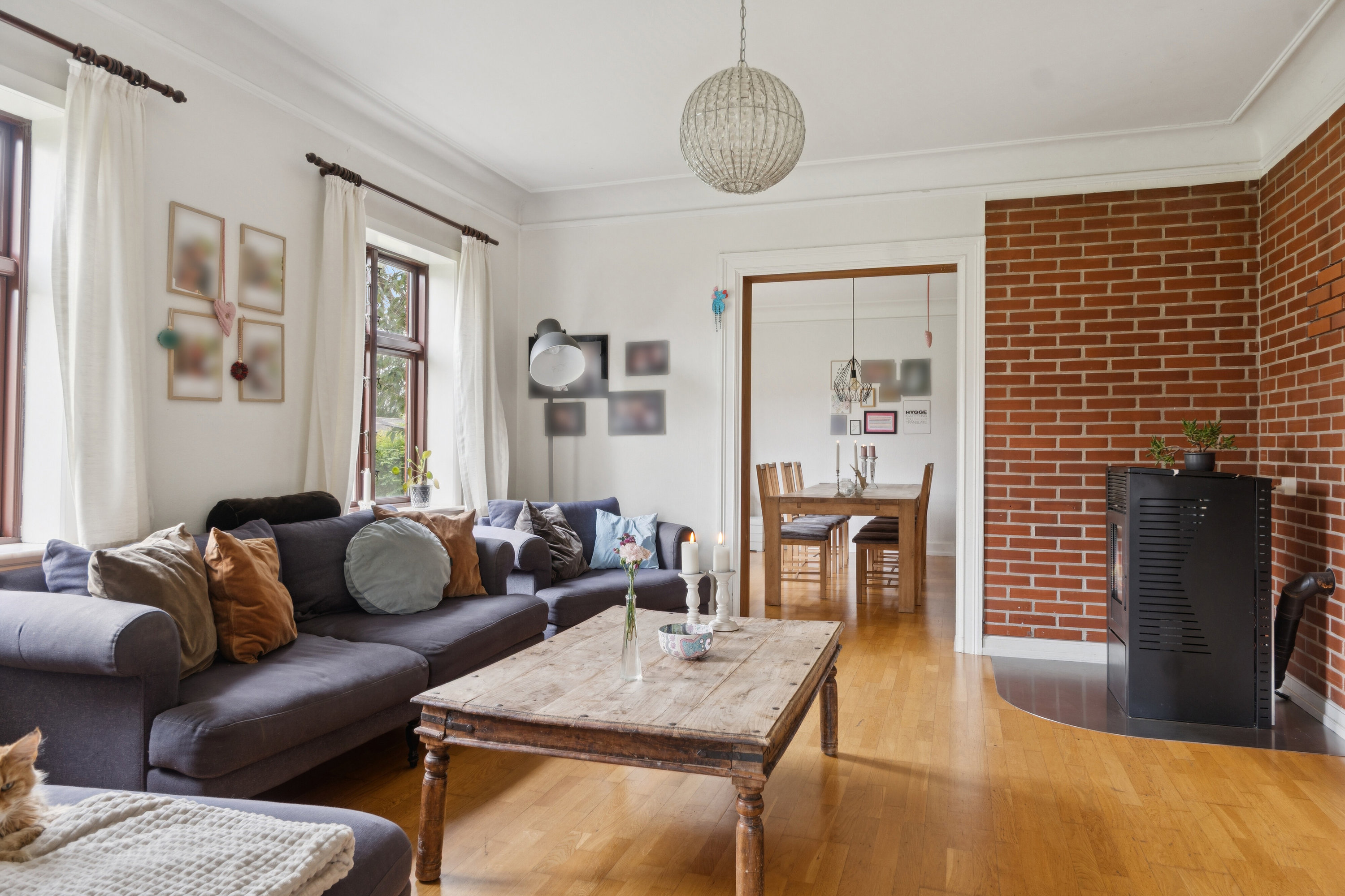 Fremhævet stue billede i fuldskærmstilstand. Billede af Jungshovedvej 49, 4720 Præstø