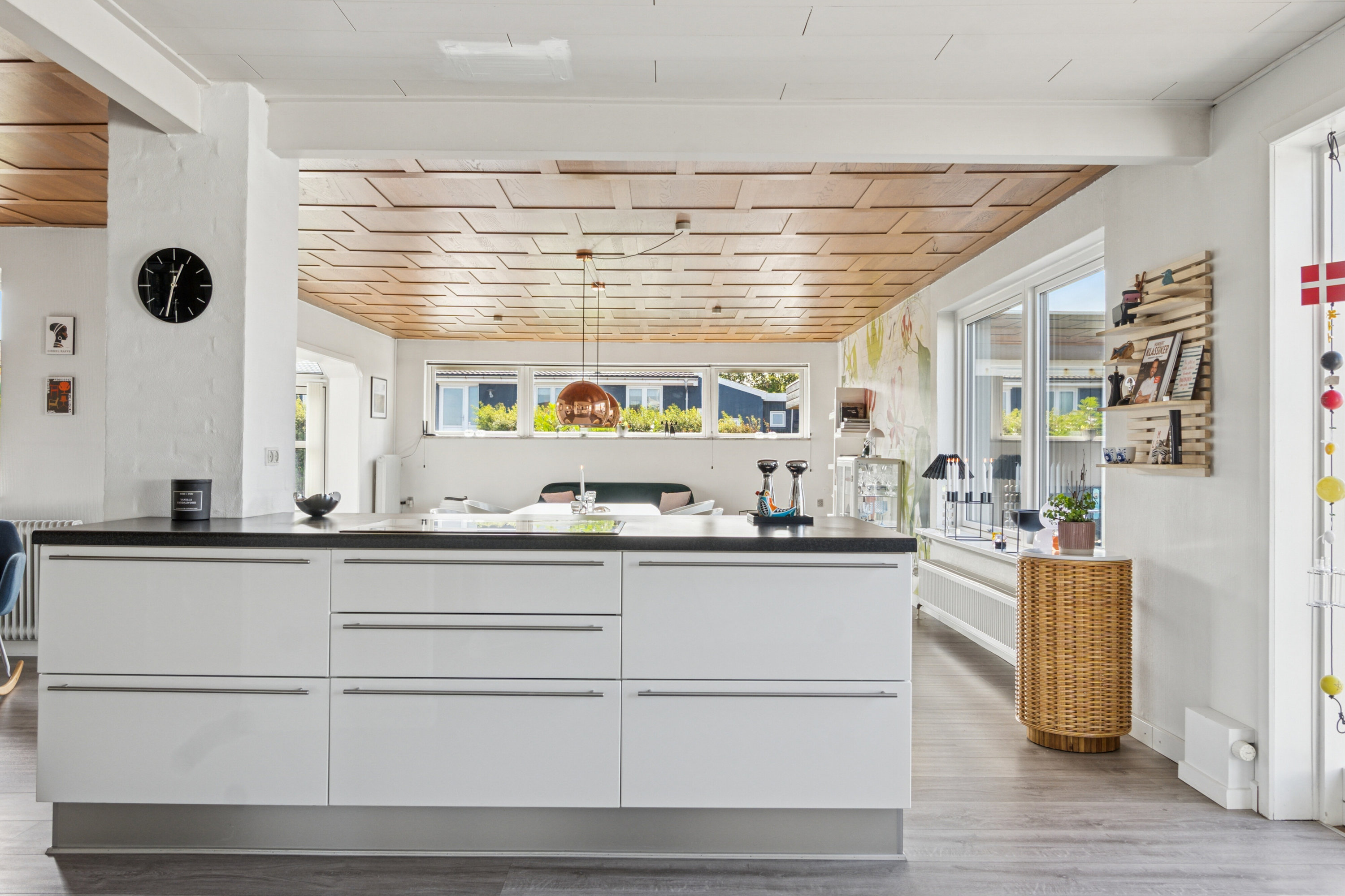 Fremhævet køkken billede i fuldskærmstilstand. Billede af Fresiavænget 2, 7730 Hanstholm