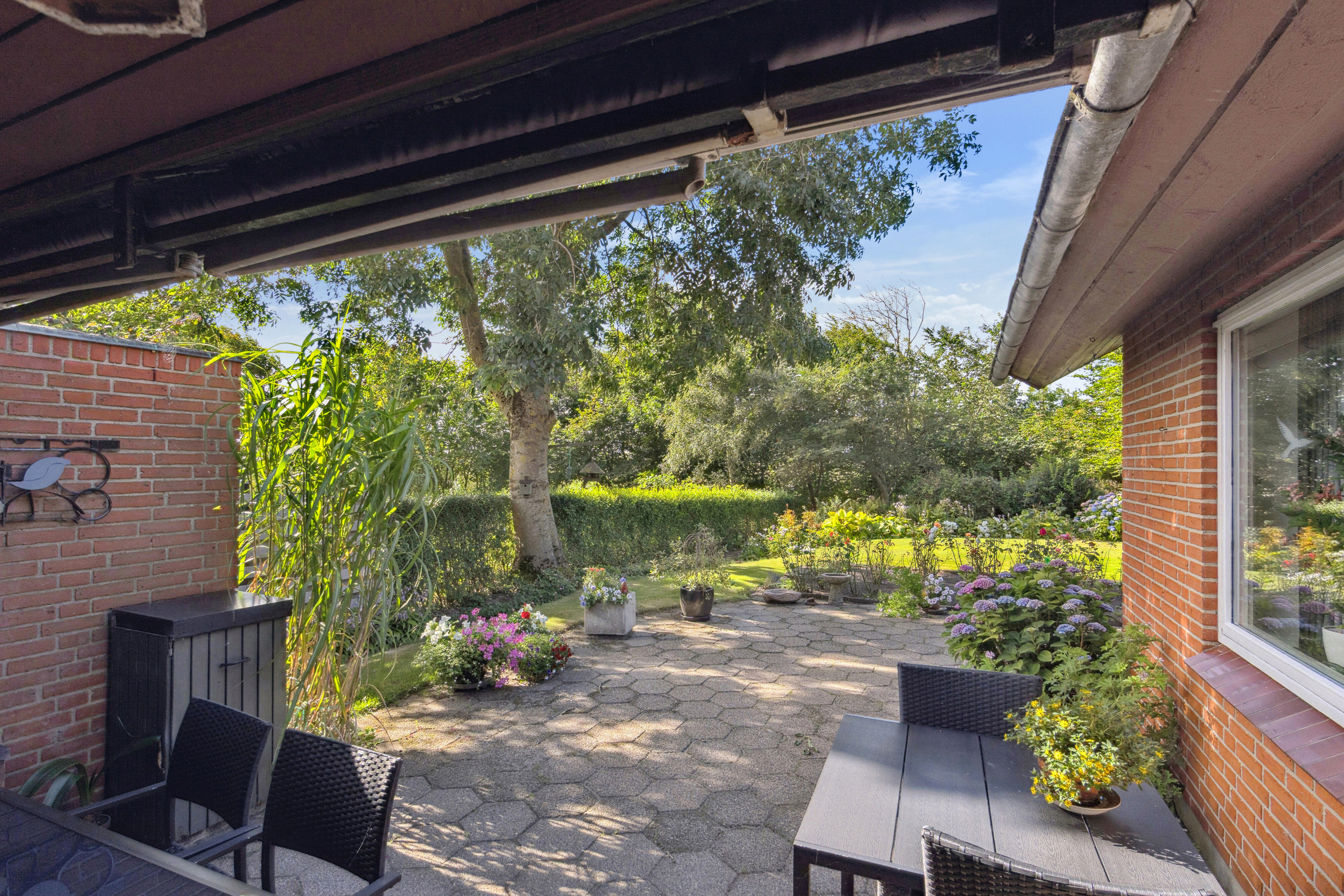 Fremhævet terrasse billede i fuldskærmstilstand. Billede af Ydbyvej 160, 7760 Hurup Thy