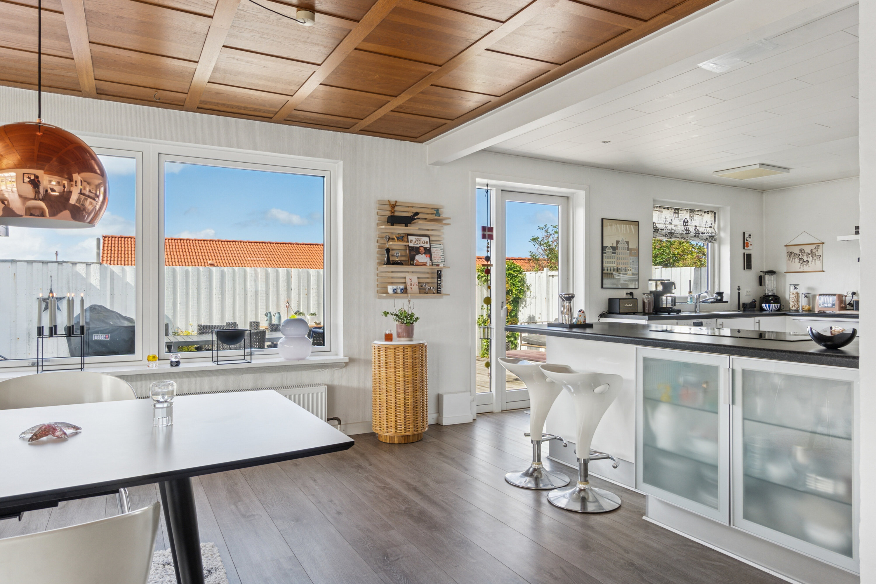 Fremhævet spisestue billede i fuldskærmstilstand. Billede af Fresiavænget 2, 7730 Hanstholm