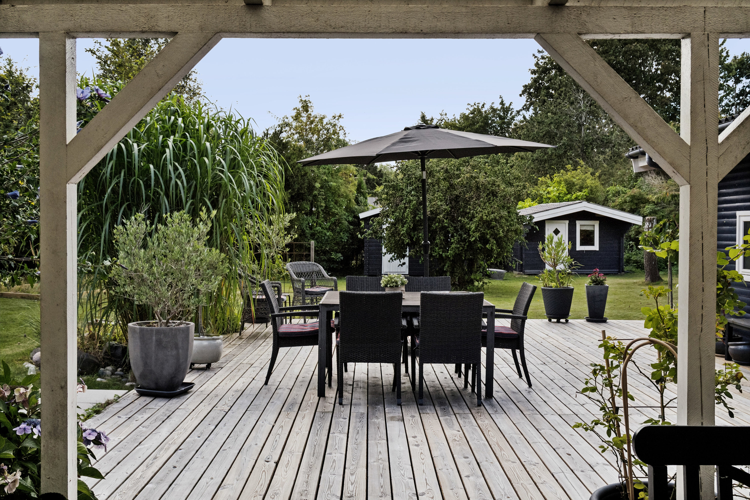 Fremhævet udendørs billede i fuldskærmstilstand. Billede af Drosselholm Skovvej 55, Nygård, 4500 Nykøbing Sj