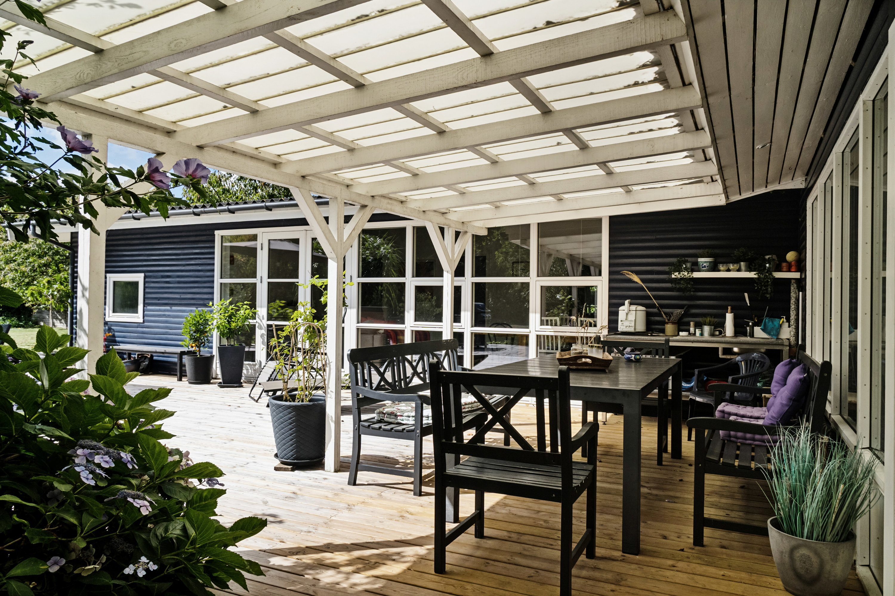 Fremhævet udendørs billede i fuldskærmstilstand. Billede af Drosselholm Skovvej 55, Nygård, 4500 Nykøbing Sj