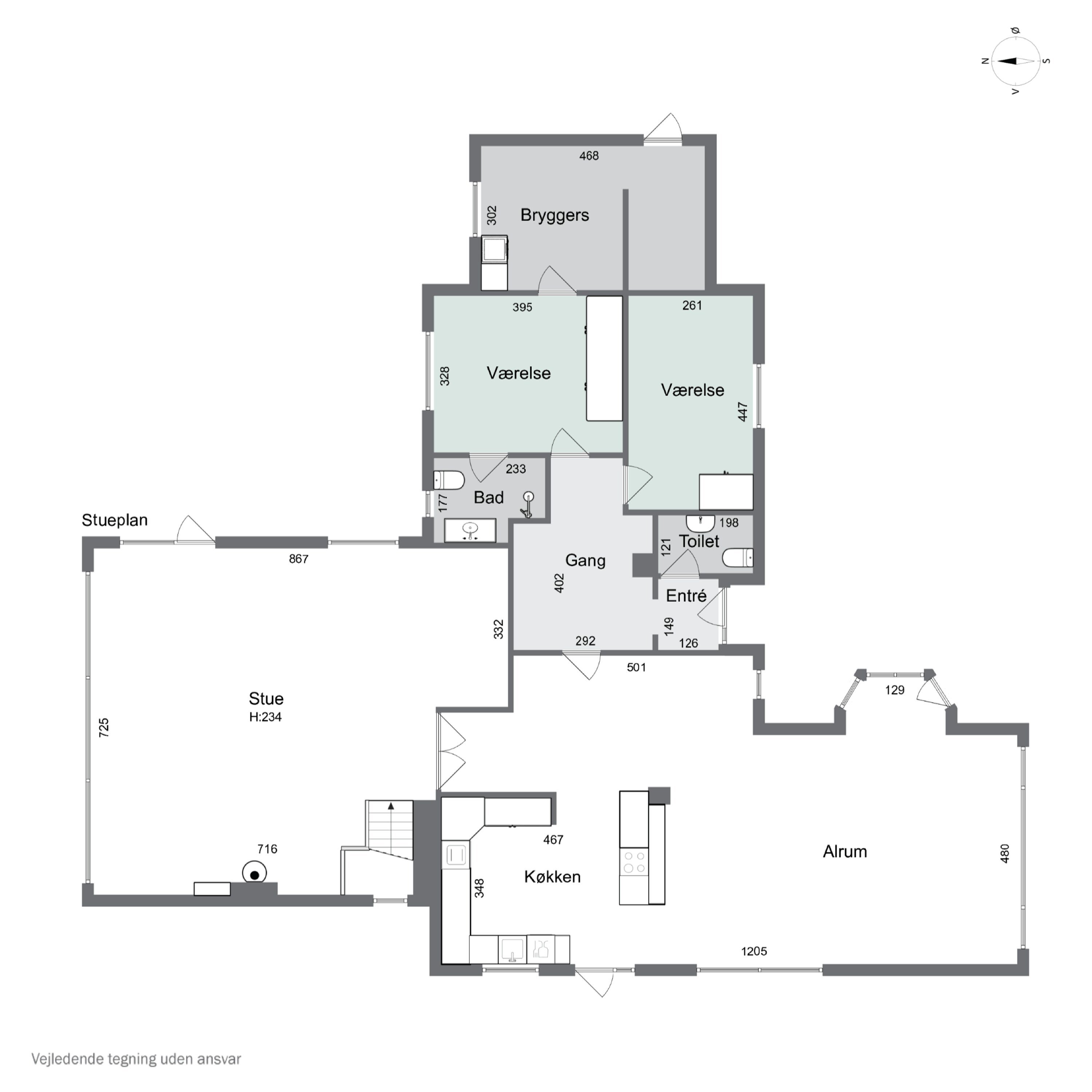 Plantegninger billede af Fresiavænget 2, 7730 Hanstholm