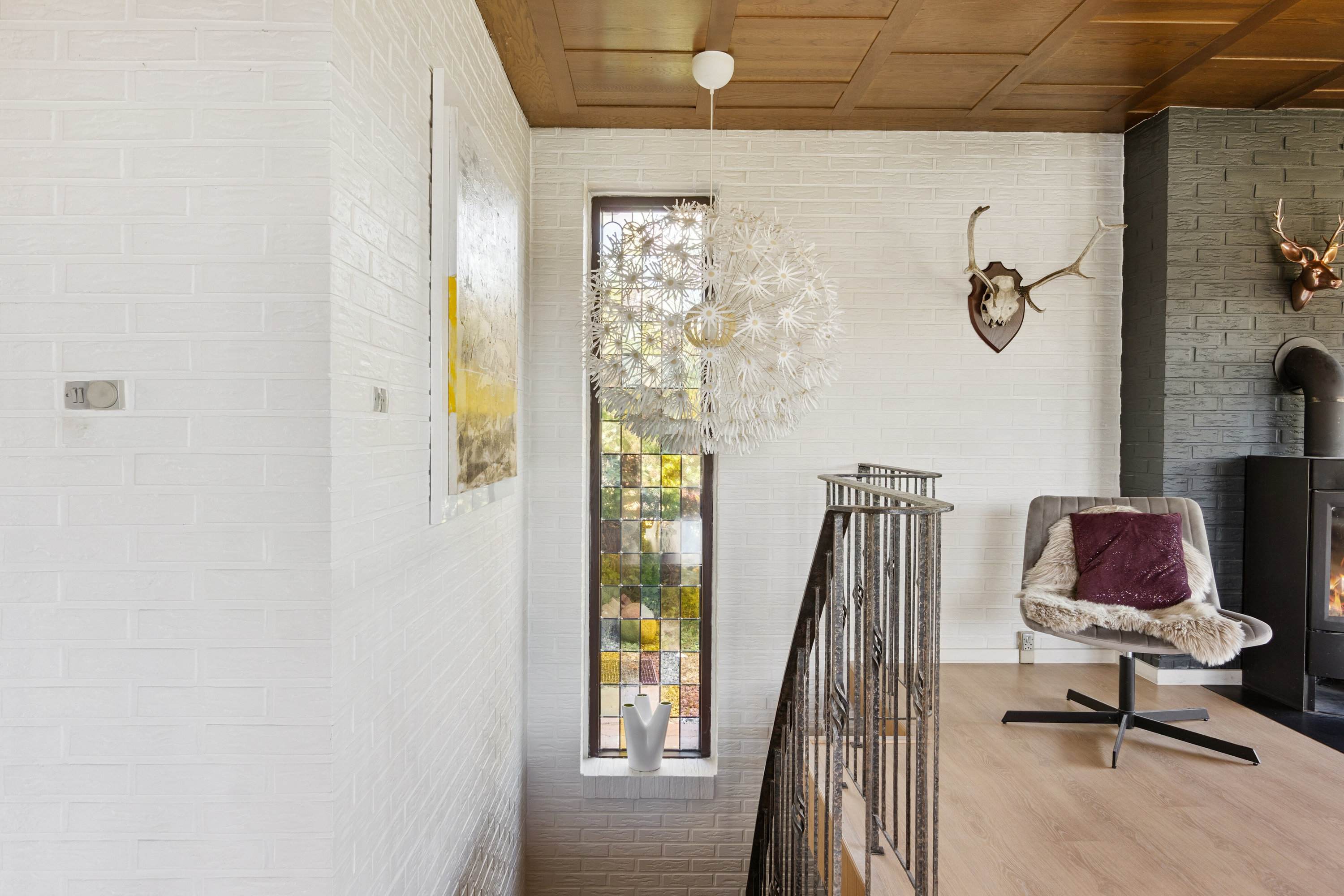 Fremhævet trappe billede i fuldskærmstilstand. Billede af Fresiavænget 2, 7730 Hanstholm