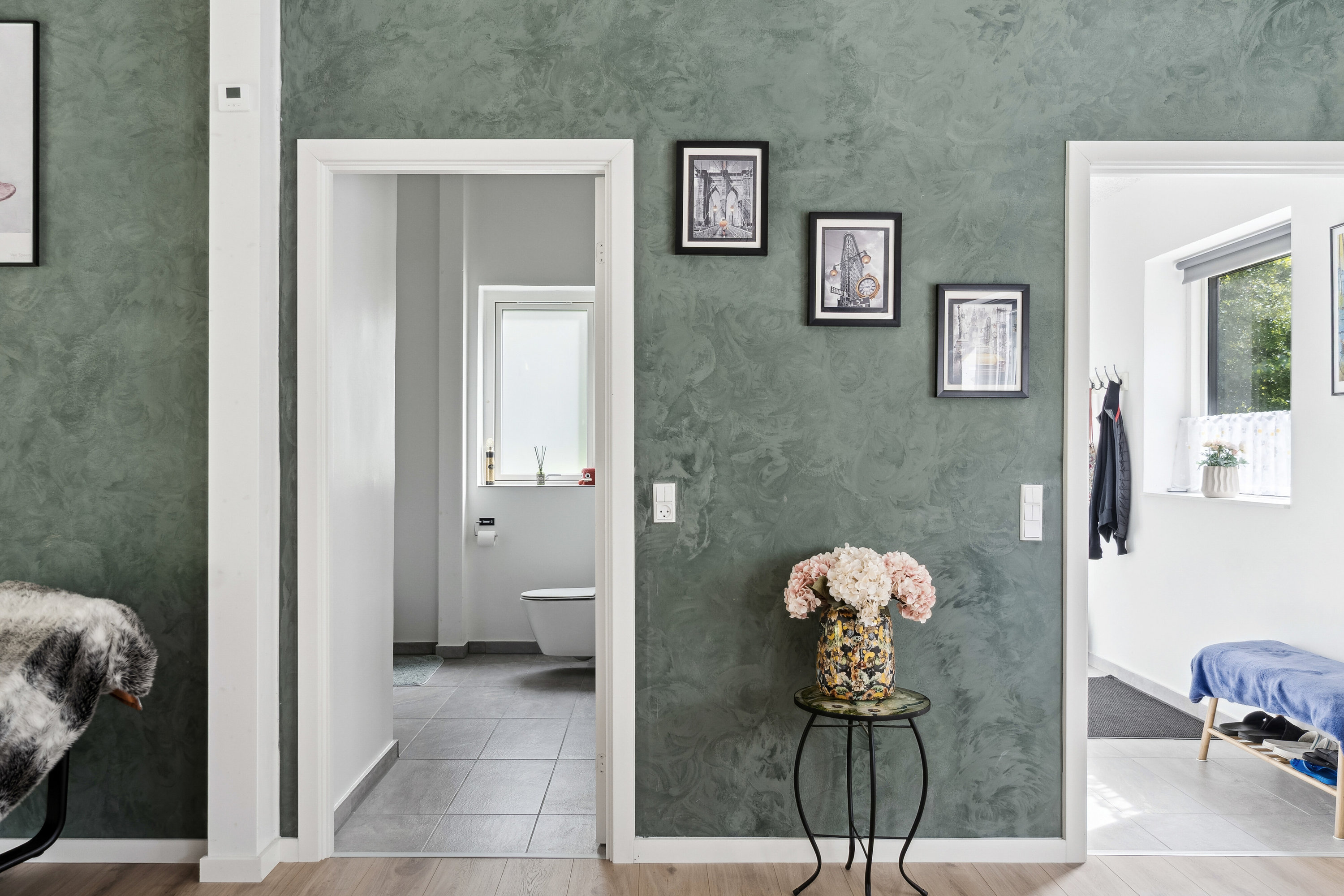 Fremhævet badeværelse billede i fuldskærmstilstand. Billede af Næsdal 14, Lammefjorden, 4550 Asnæs