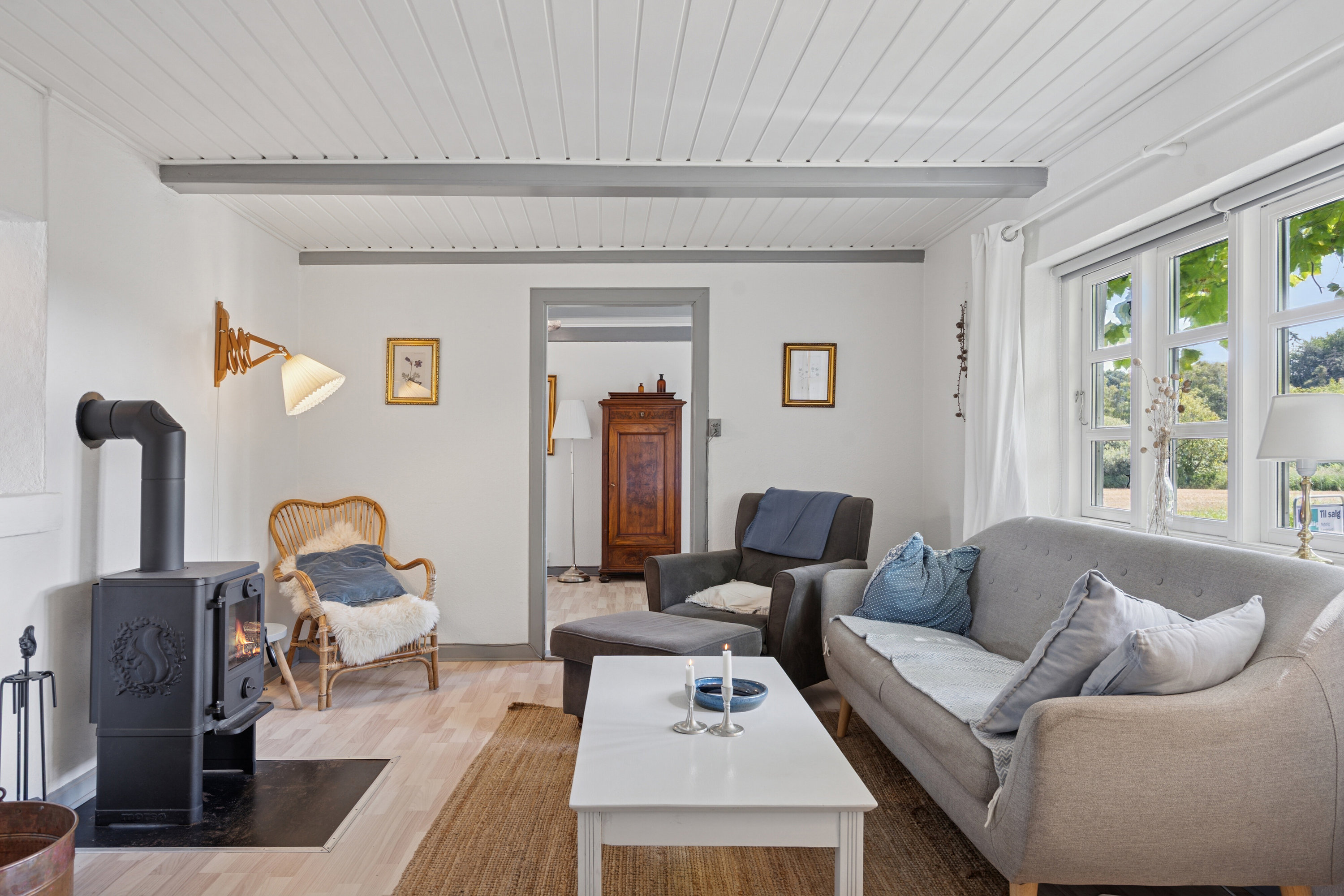 Fremhævet stue billede i fuldskærmstilstand. Billede af Kildemosevej 21, Illebølle, 5900 Rudkøbing