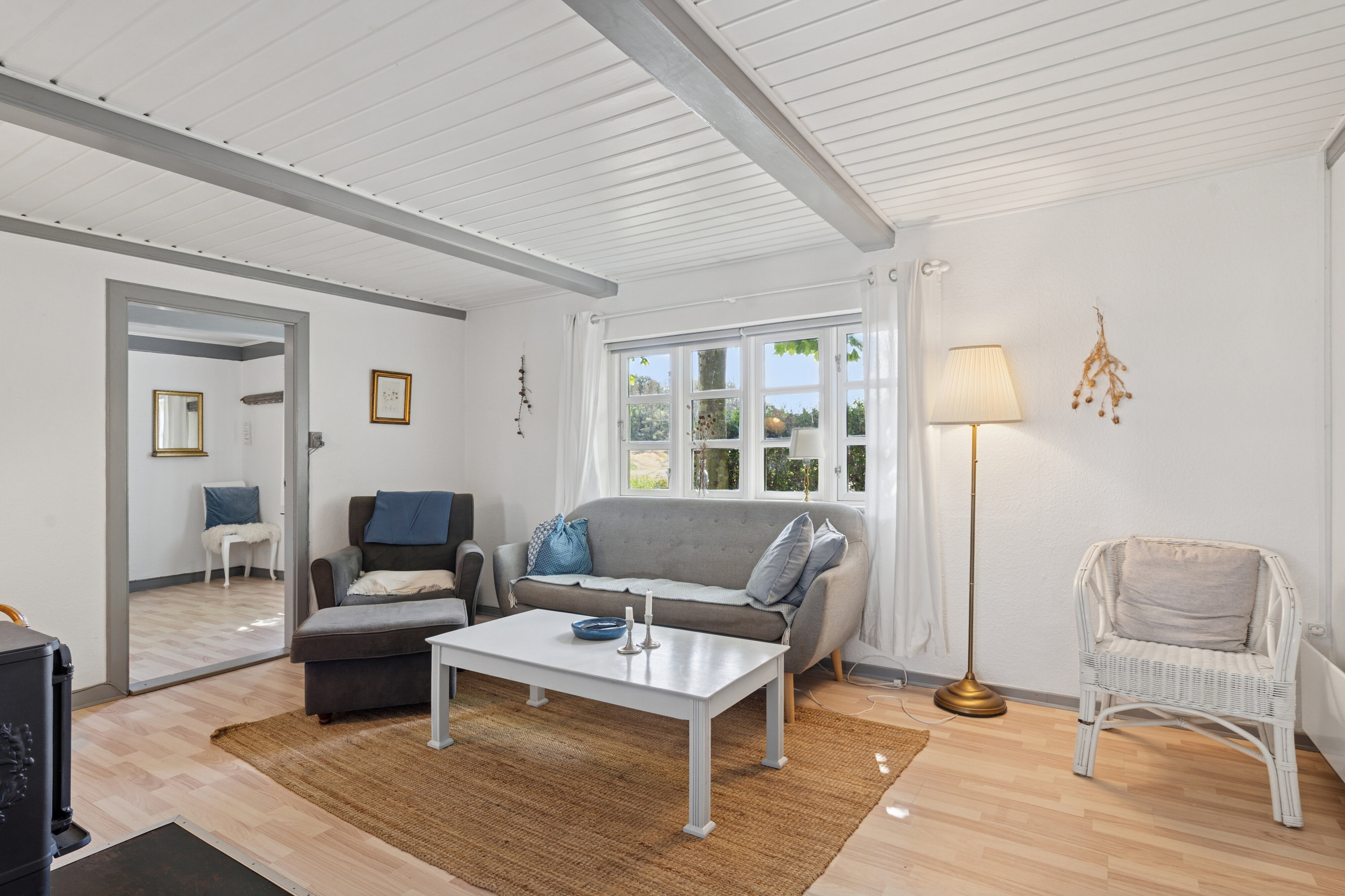 Fremhævet stue billede i fuldskærmstilstand. Billede af Kildemosevej 21, Illebølle, 5900 Rudkøbing