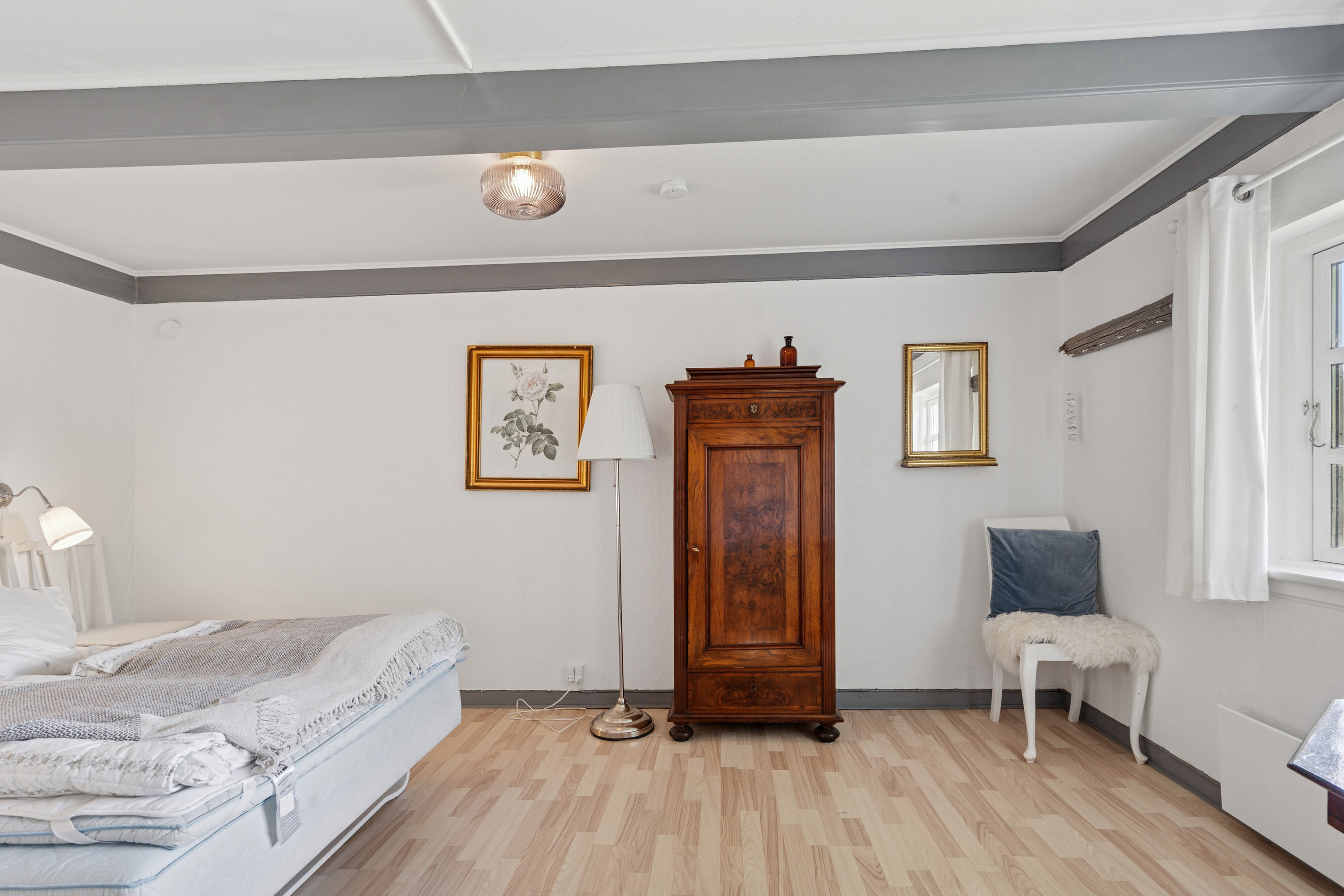 Fremhævet soveværelse billede i fuldskærmstilstand. Billede af Kildemosevej 21, Illebølle, 5900 Rudkøbing