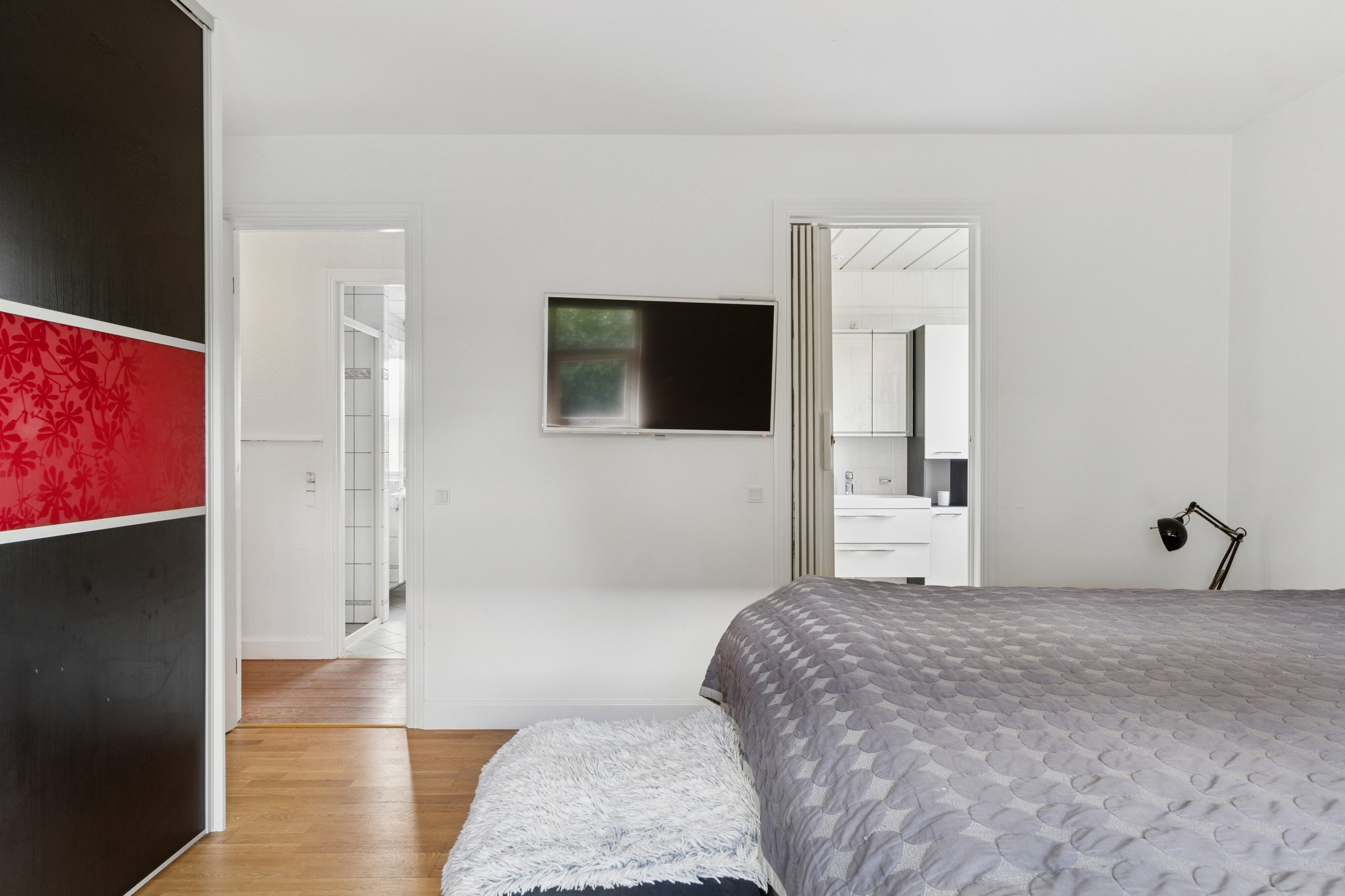 Fremhævet soveværelse billede i fuldskærmstilstand. Billede af Moseager 26, Baldersbrønde, 2640 Hedehusene