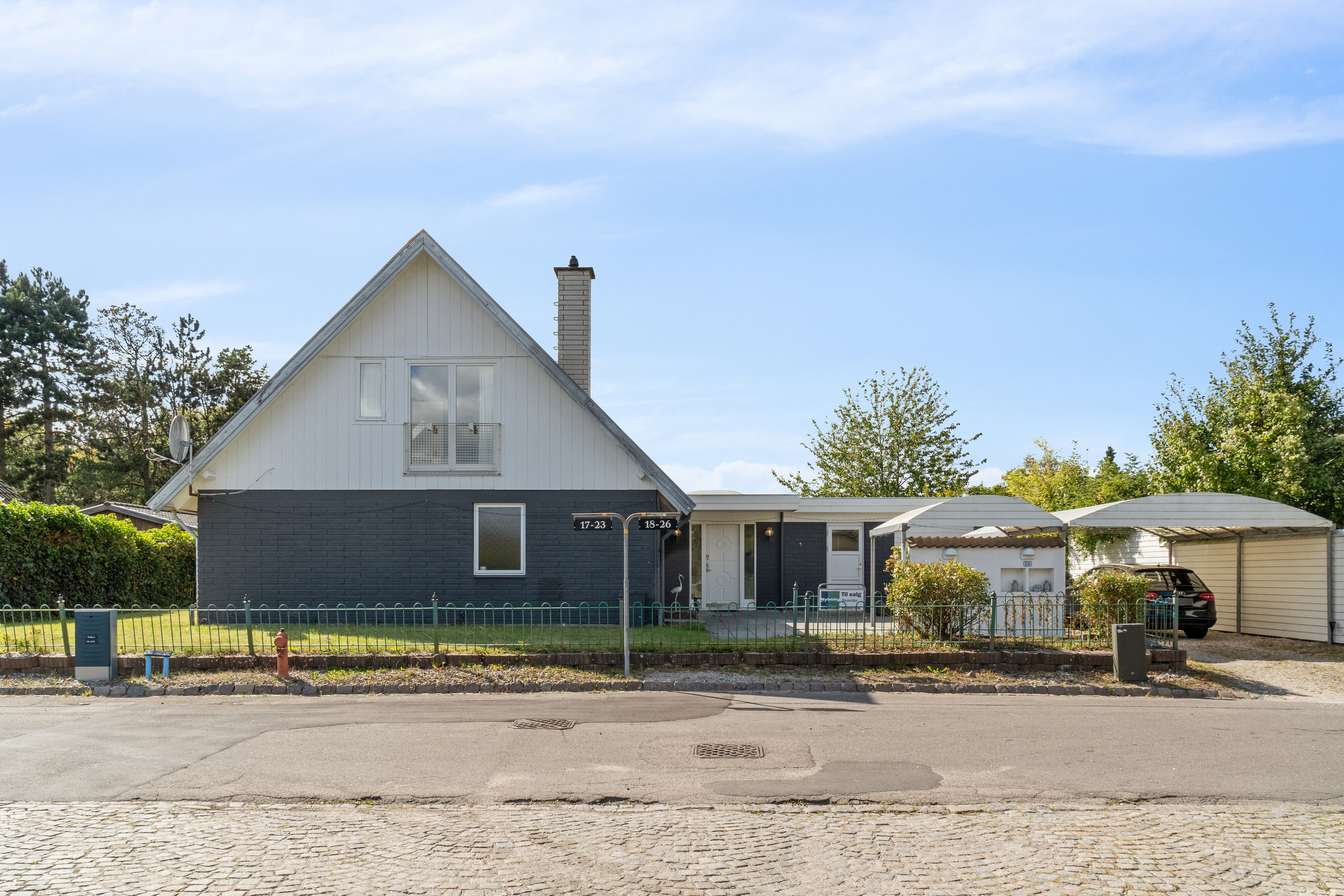 Fremhævet set fra vejen billede i fuldskærmstilstand. Billede af Moseager 26, Baldersbrønde, 2640 Hedehusene