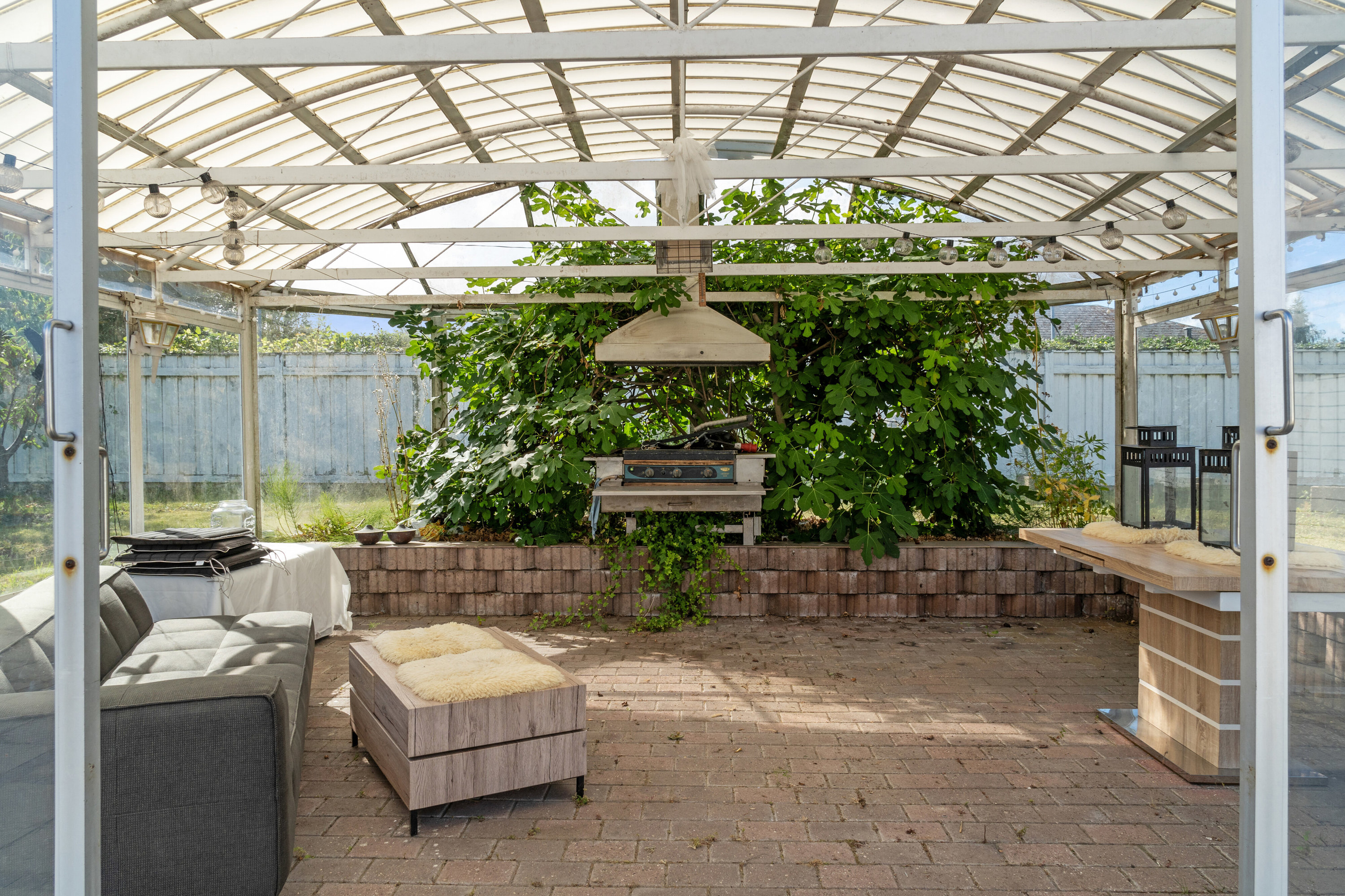 Fremhævet udestue billede i fuldskærmstilstand. Billede af Moseager 26, Baldersbrønde, 2640 Hedehusene