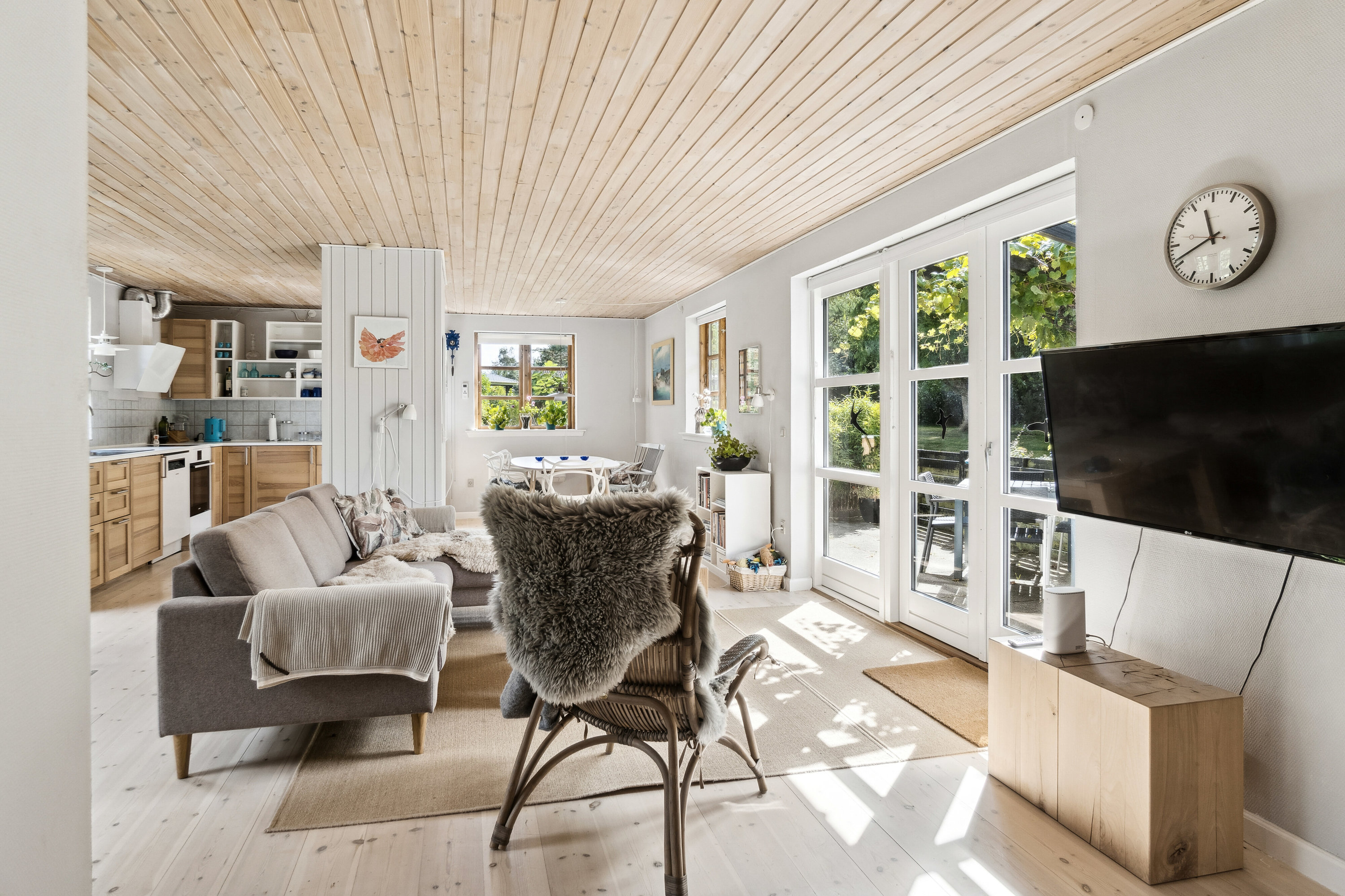 Fremhævet stue billede i fuldskærmstilstand. Billede af Nørregårdsvej 15, Hønsinge L, 4560 Vig