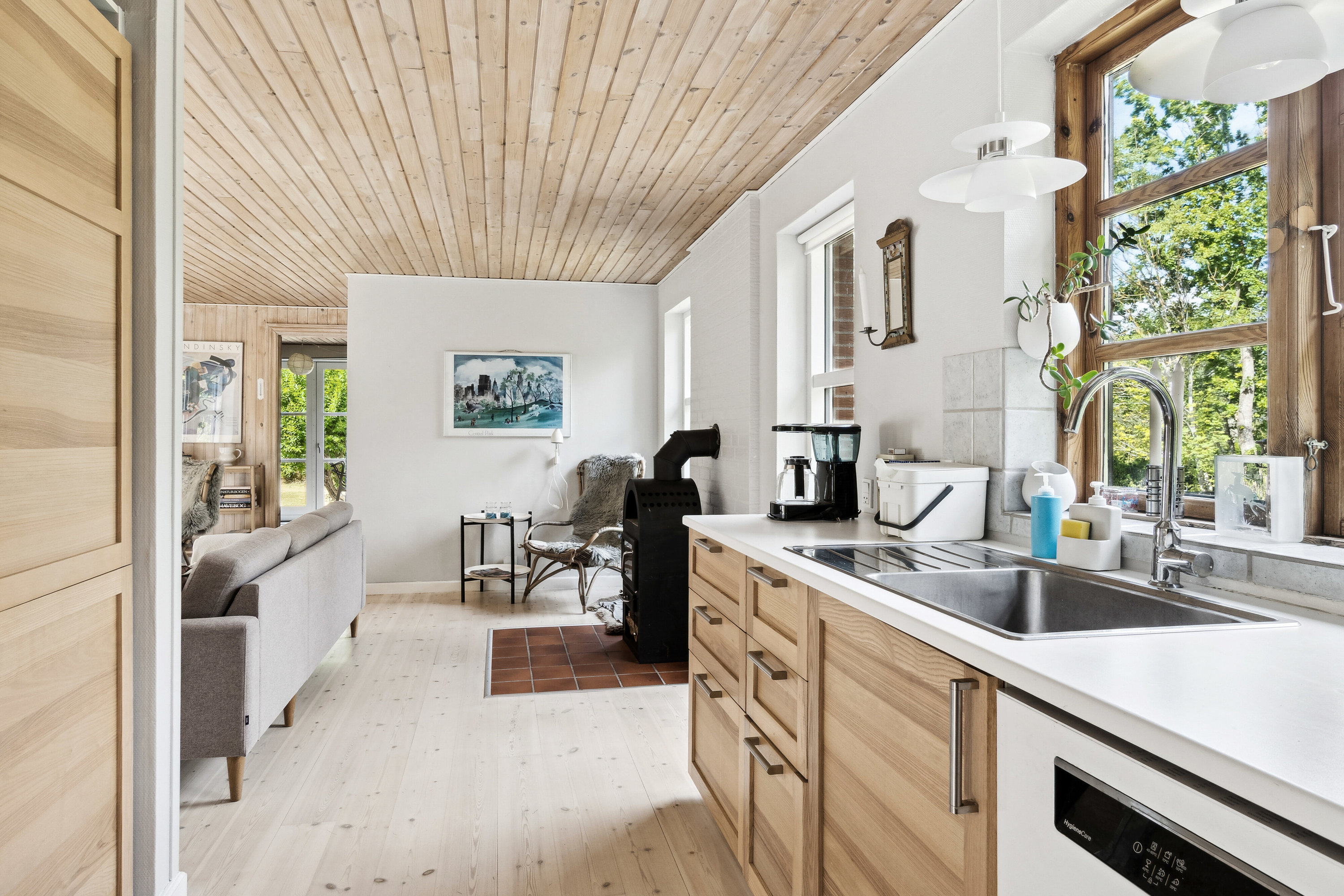 Fremhævet køkken billede i fuldskærmstilstand. Billede af Nørregårdsvej 15, Hønsinge L, 4560 Vig