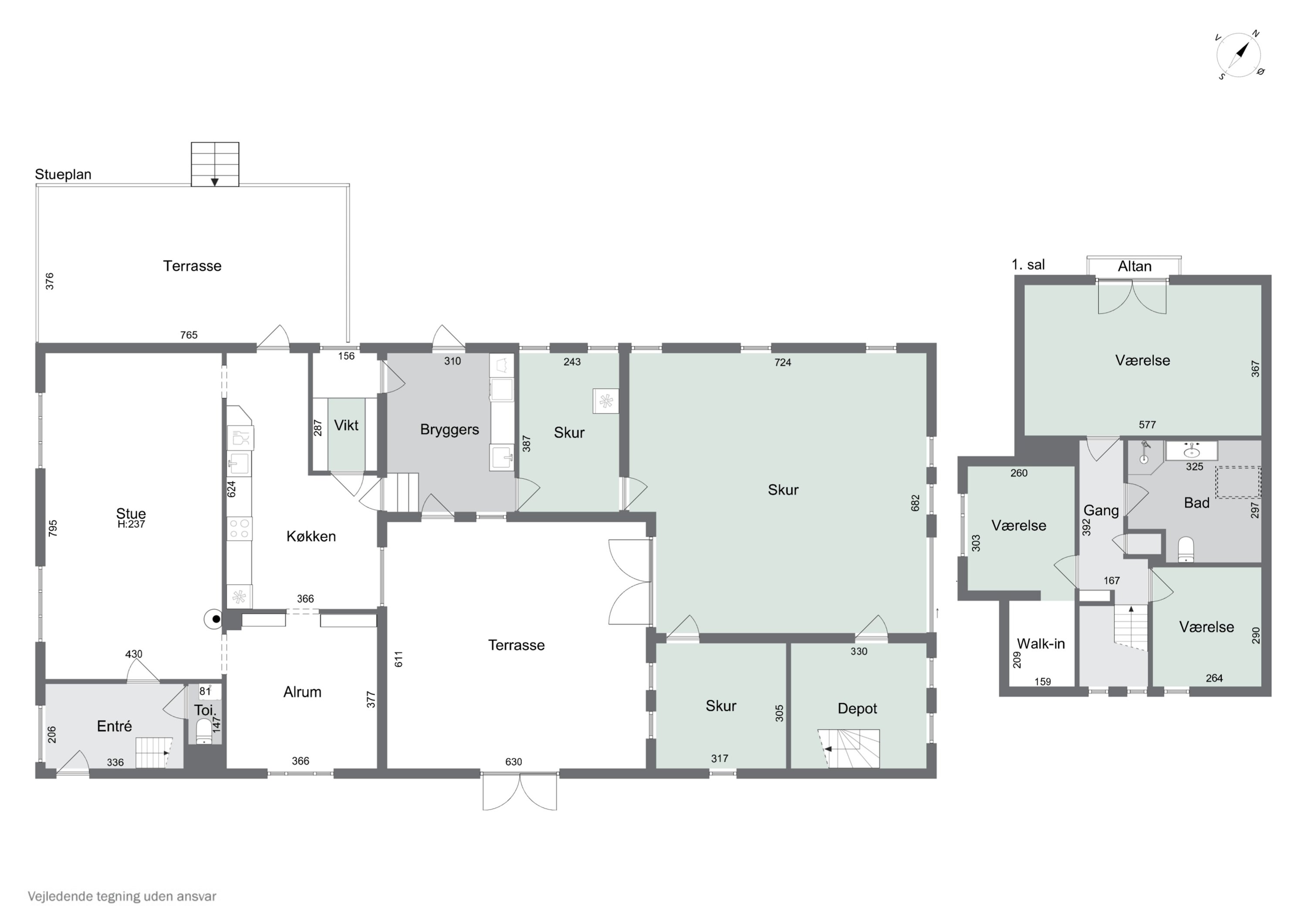 Plantegninger billede af Odensevej 38, 5853 Ørbæk