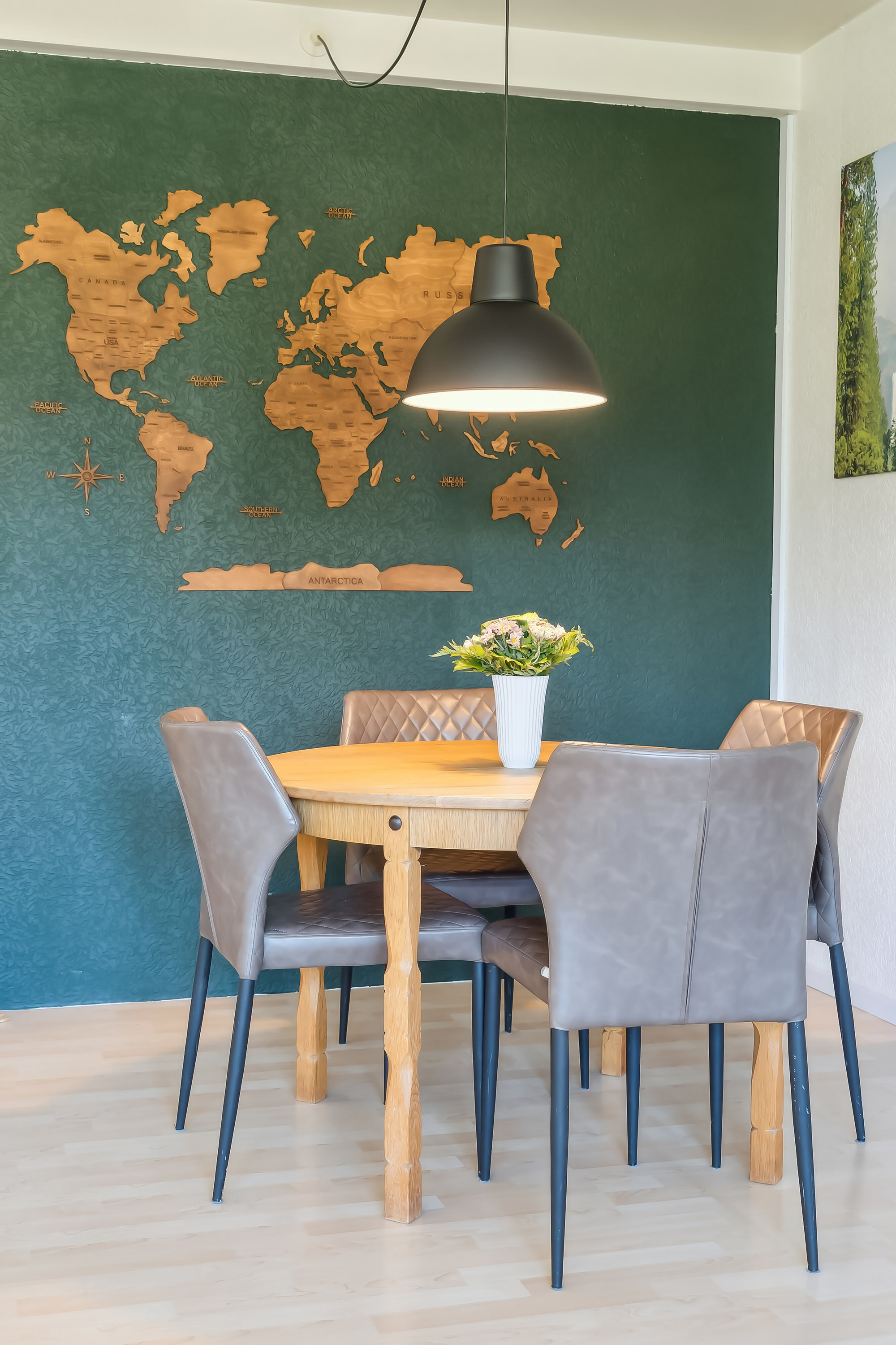 Fremhævet spisestue billede i fuldskærmstilstand. Billede af Floravænget 21, 2. tv., Dalum, 5250 Odense SV