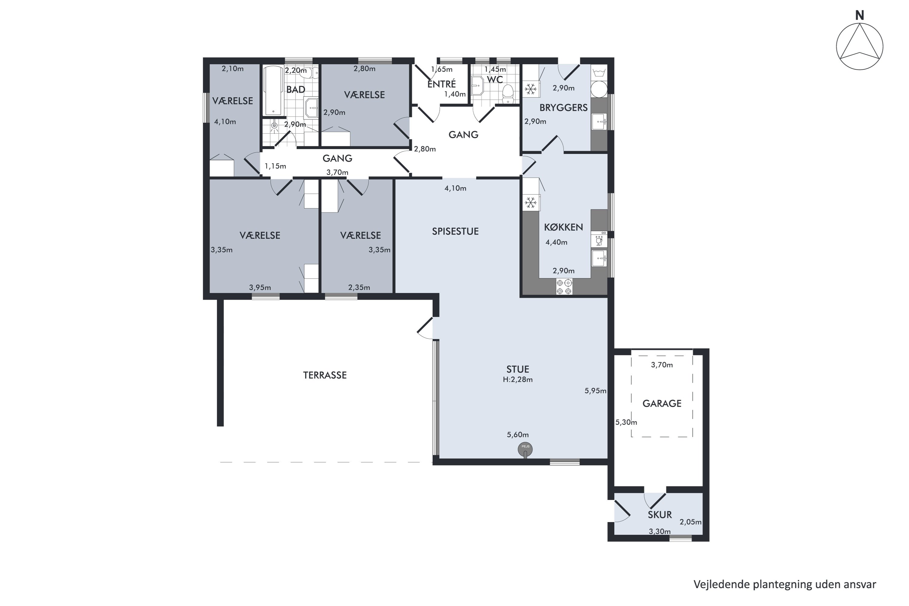 Plantegninger billede af Ahornvej 31, Harridslev, 8930 Randers NØ