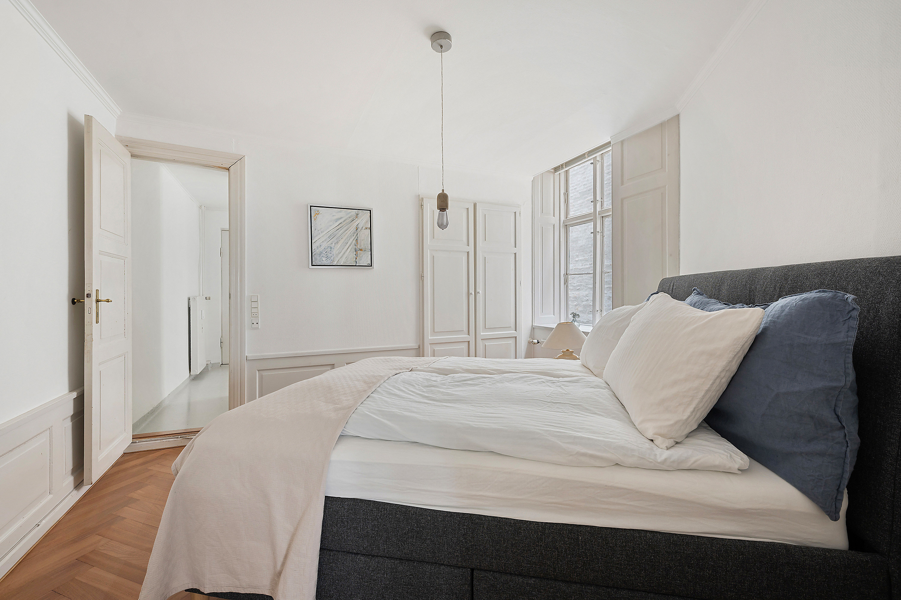 Fremhævet soveværelse billede i fuldskærmstilstand. Billede af Hyskenstræde 5, 1., 1207 København K