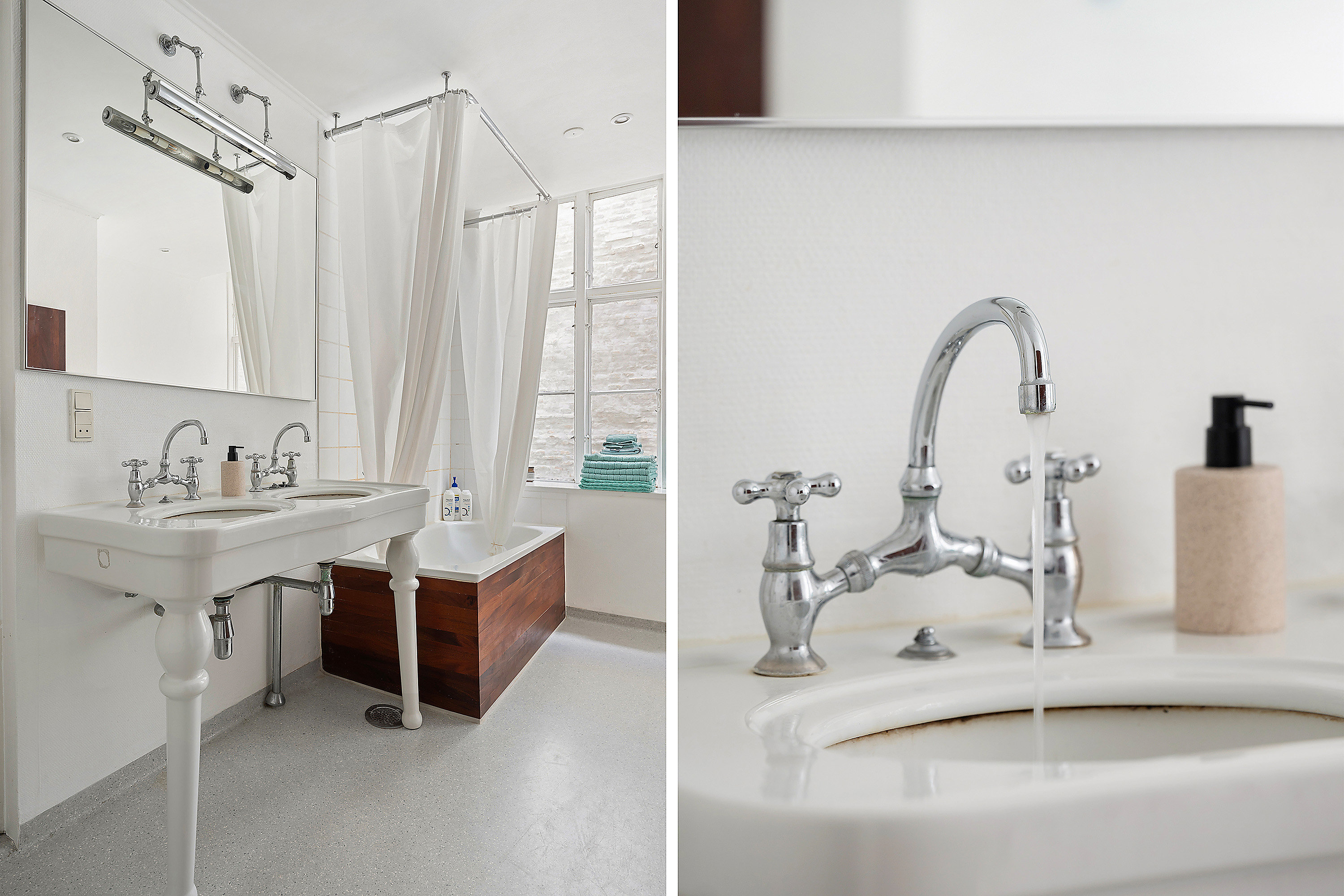 Fremhævet badeværelse billede i fuldskærmstilstand. Billede af Hyskenstræde 5, 1., 1207 København K